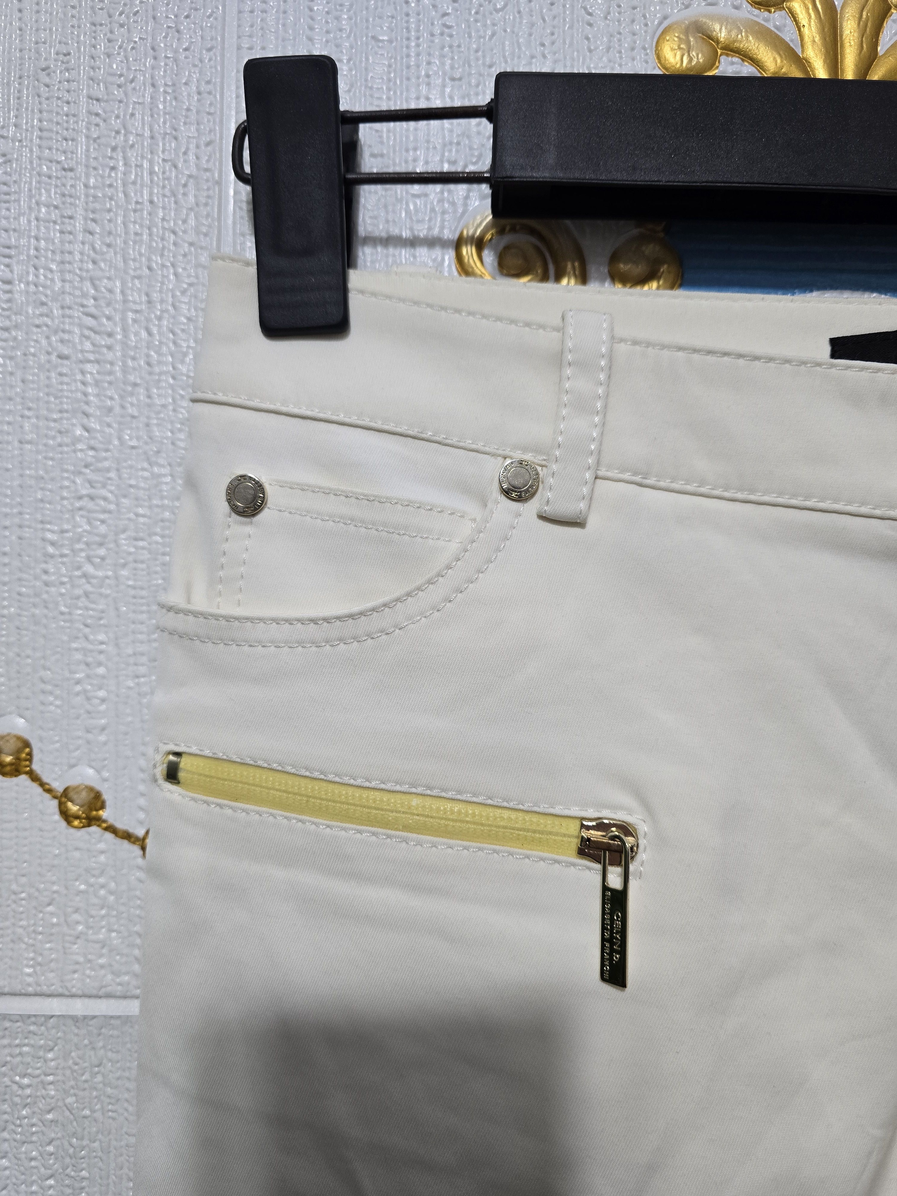 Elisabetta Franchi ELISABETTA FRANCHI pants size SMALL Size 27" / US 4 / IT 40 - 4 Thumbnail
