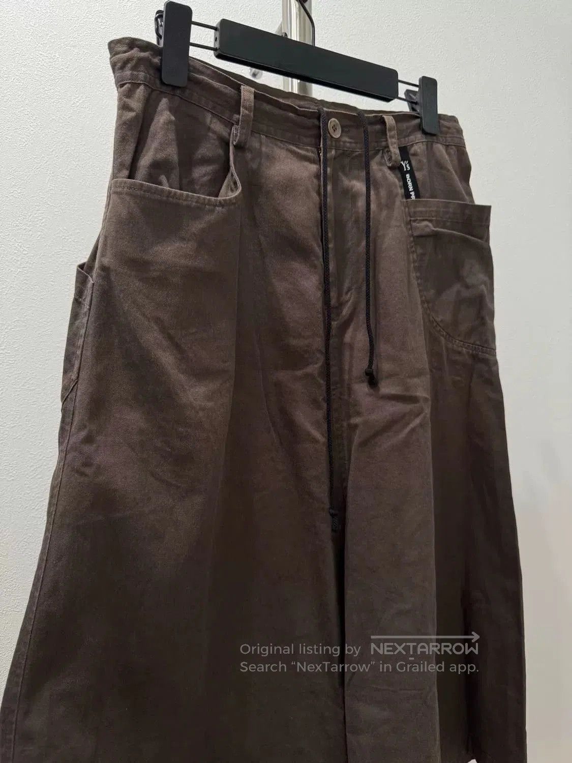 Yohji Yamamoto Yohji Yamamoto Vintage Cargo Skirt. Size 38" / US 16 / IT 52 - 4 Thumbnail