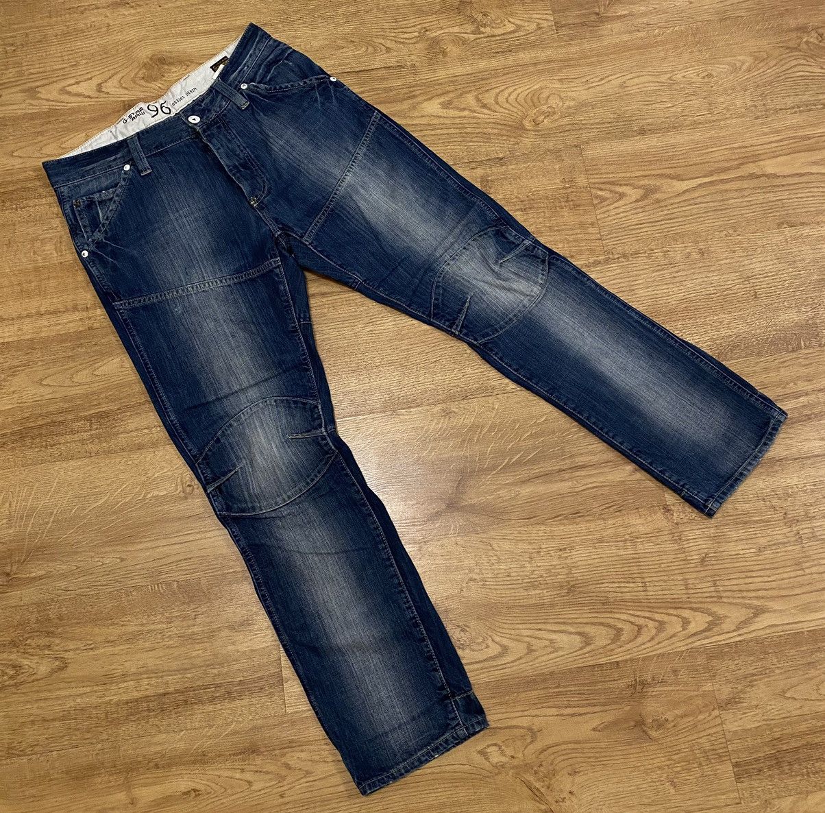 G-Star G-Star Raw Big Logo 96 Denim Pants x Vintage Size US 34 / EU 50 - 2 Thumbnail
