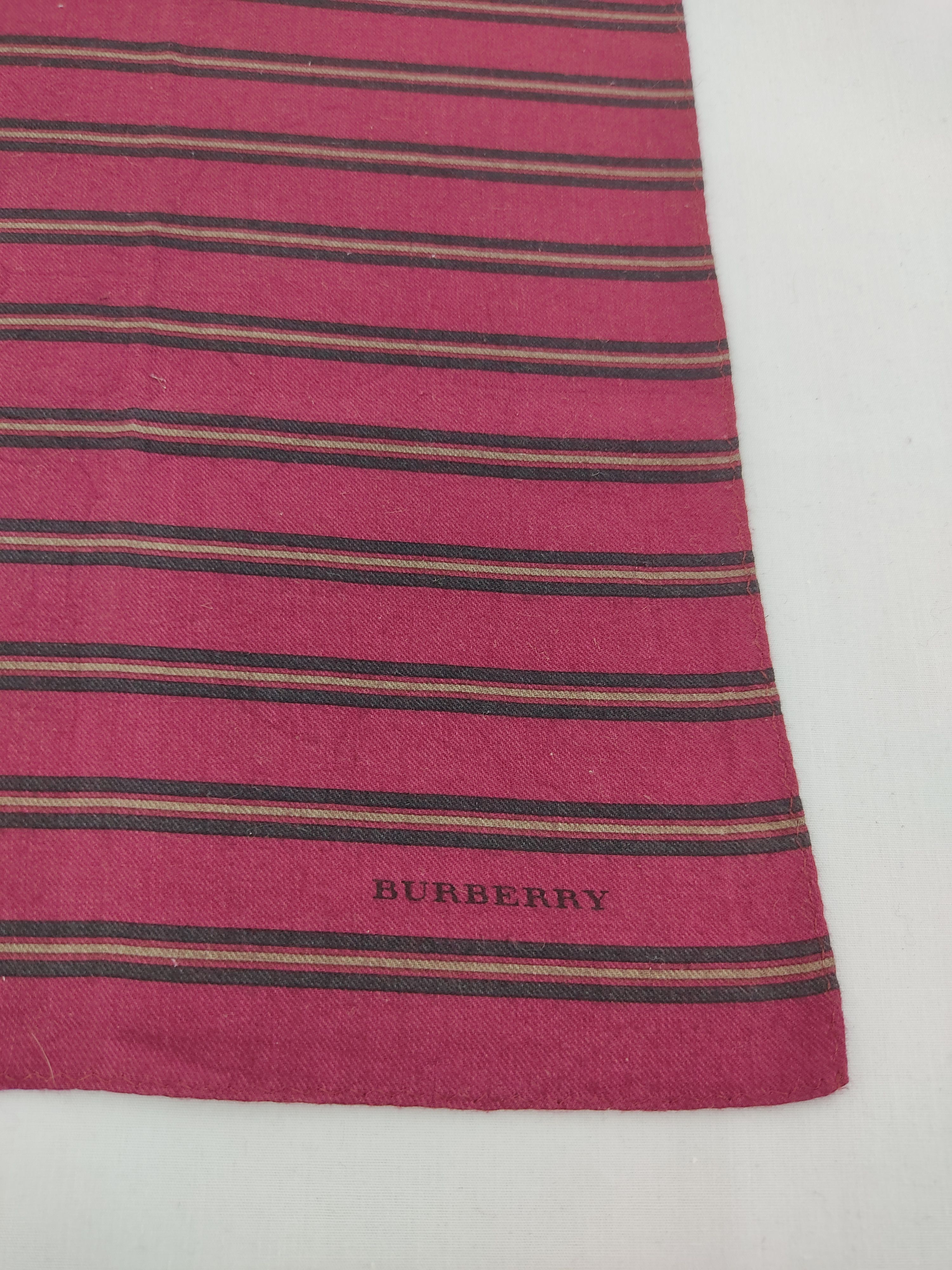 Burberry Vintage Burberry Handkerchief / Neckwear / Bandana Size ONE SIZE - 4 Thumbnail