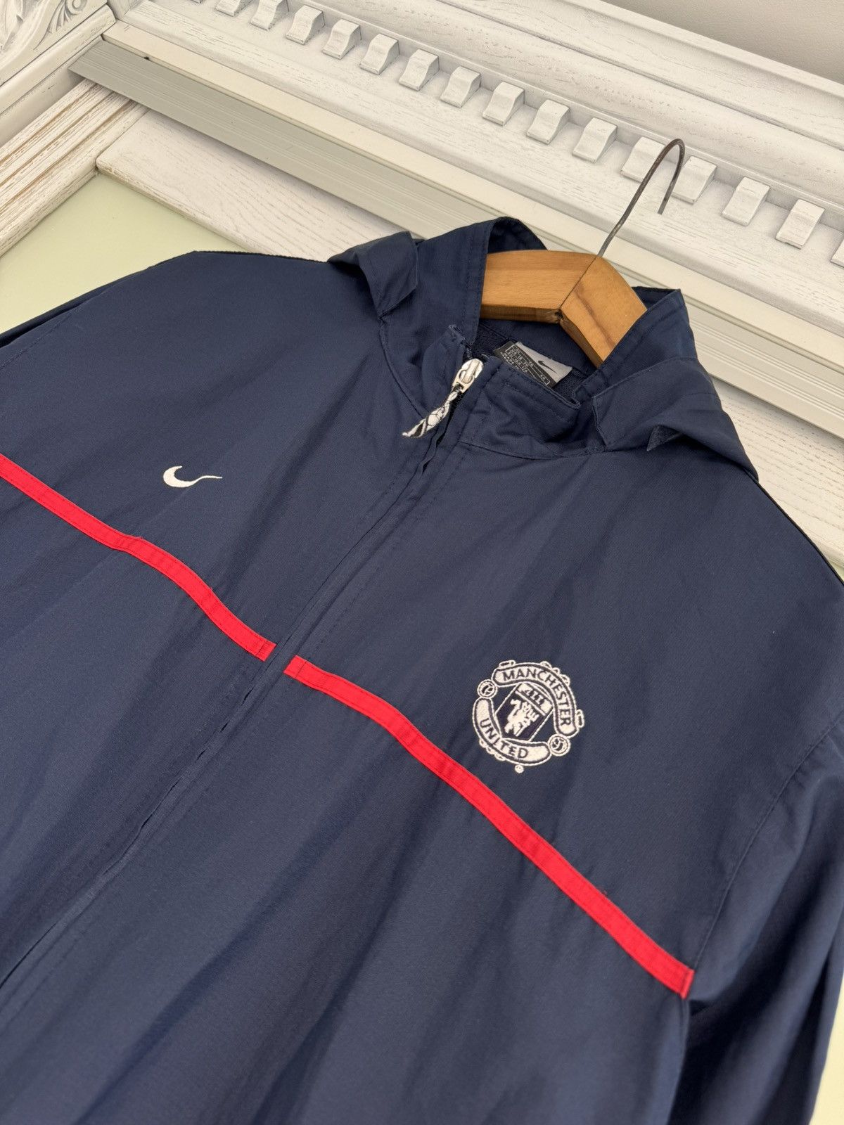 Nike Vintage Nike Manchester United 2003-2004 Soccer Track Jacket Size US S / EU 44-46 / 1 - 5 Thumbnail