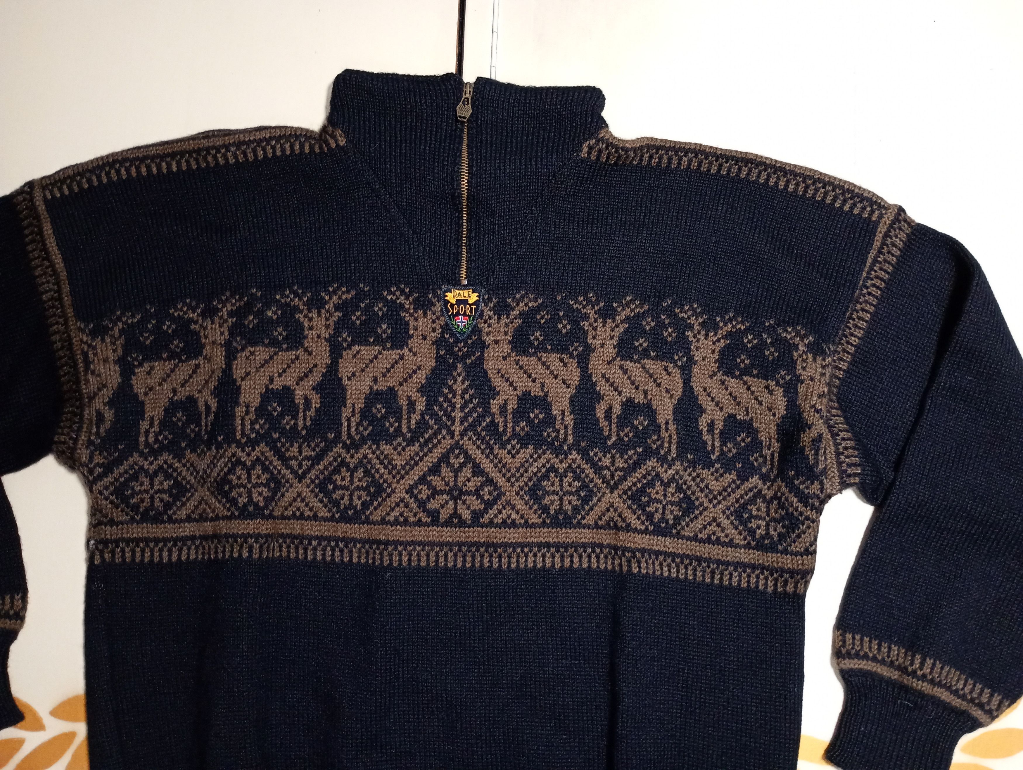 Dale Of Norway Dale Of Norway Sport 1/4 Zip Heavy Sweater Vintage 90's Size US XL / EU 56 / 4 - 4 Thumbnail