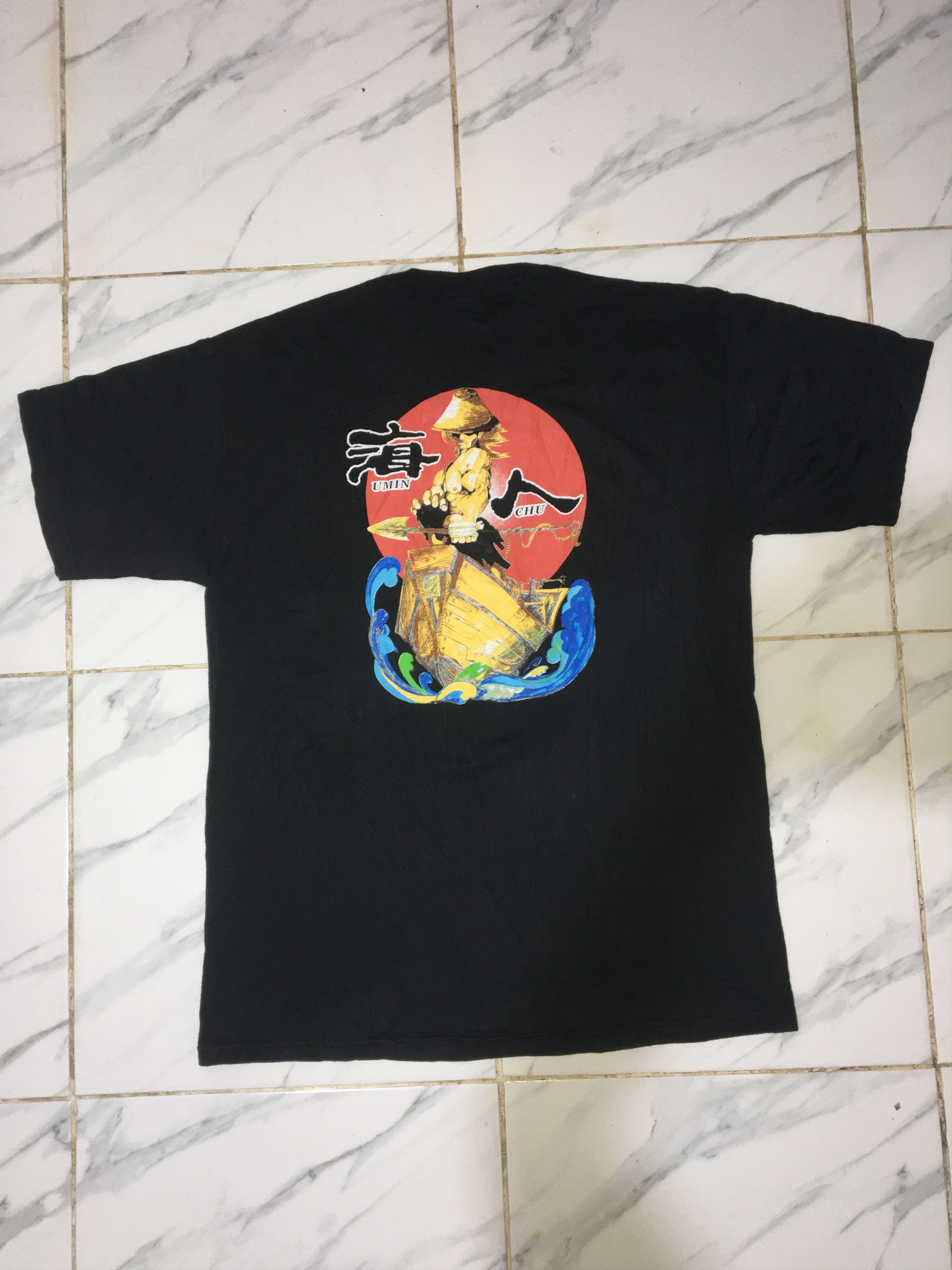 Vintage Vintage Japanese Anime Umin Chu Okinawa Shirt Size US L / EU 52-54 / 3 - 1 Thumbnail