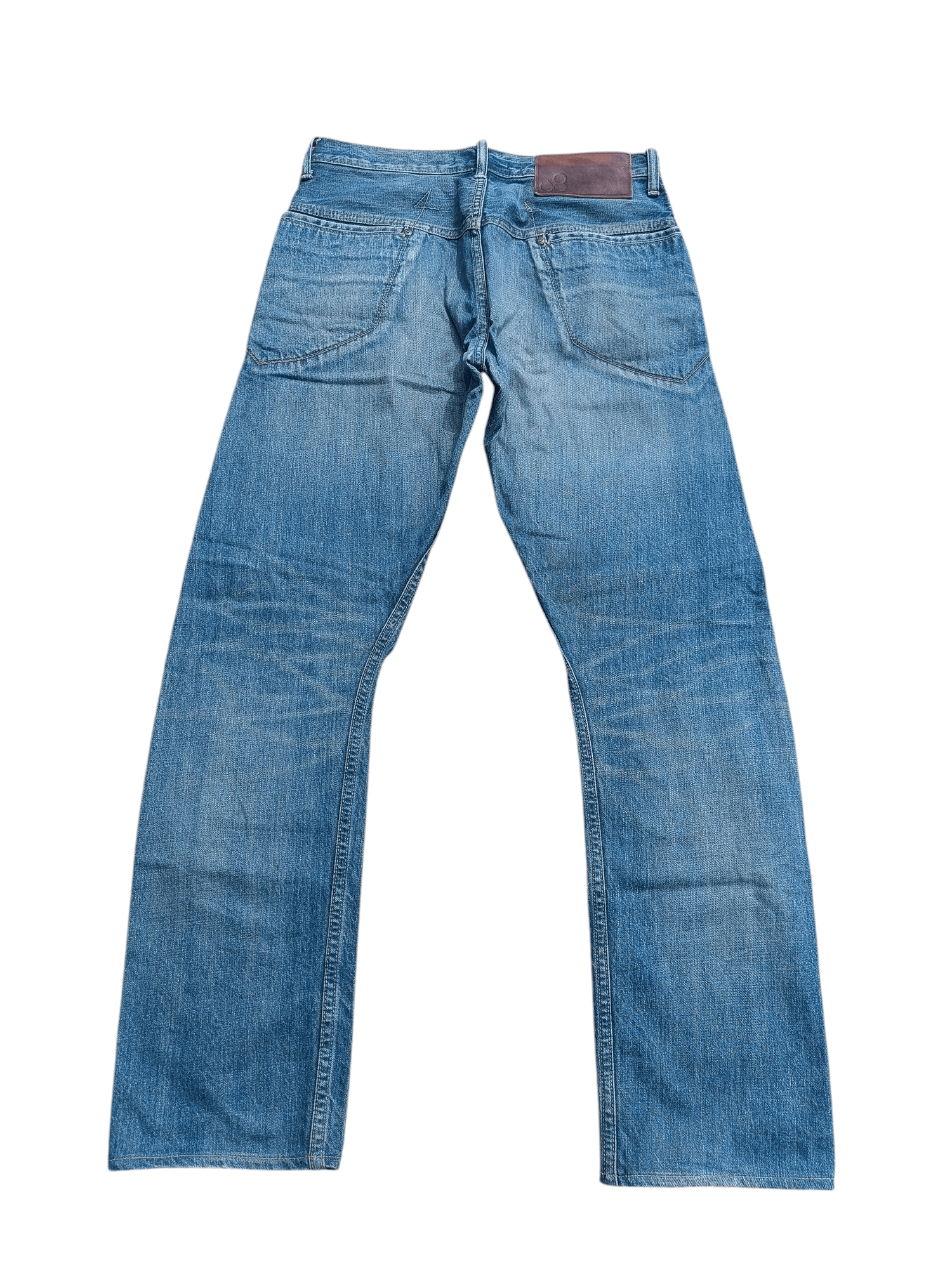 Japanese Brand × Johnbull 💥 FYEE 💥 John Bull Selvedge Whiskers Faded Jeans Size US 30 / EU 46 - 3 Thumbnail
