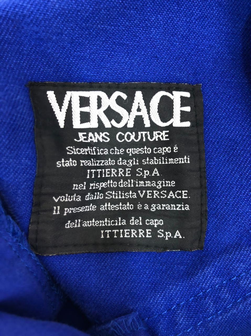 Versace Jeans Couture × Vintage Vintage Versace Jeans Couture Blue Denim Jeans Size 26" / US 2 / IT 38 - 5 Thumbnail
