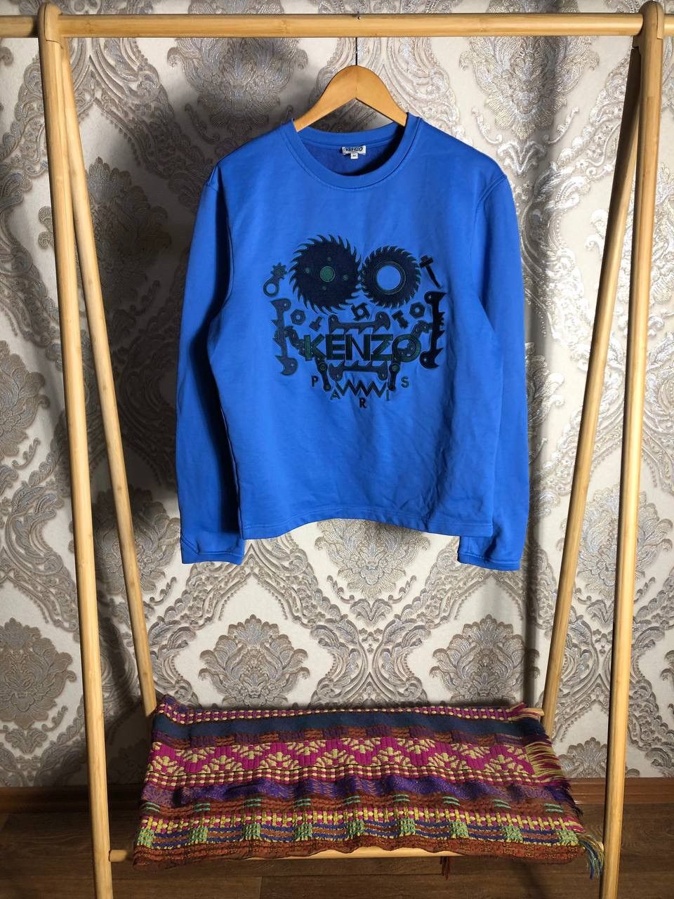 Kenzo × Vintage VERY RARE KENZO PARIS ITALIAN DESIGNER SWEATSHIRT LUXURY Y2K Size M / US 6-8 / IT 42-44 - 1 Thumbnail