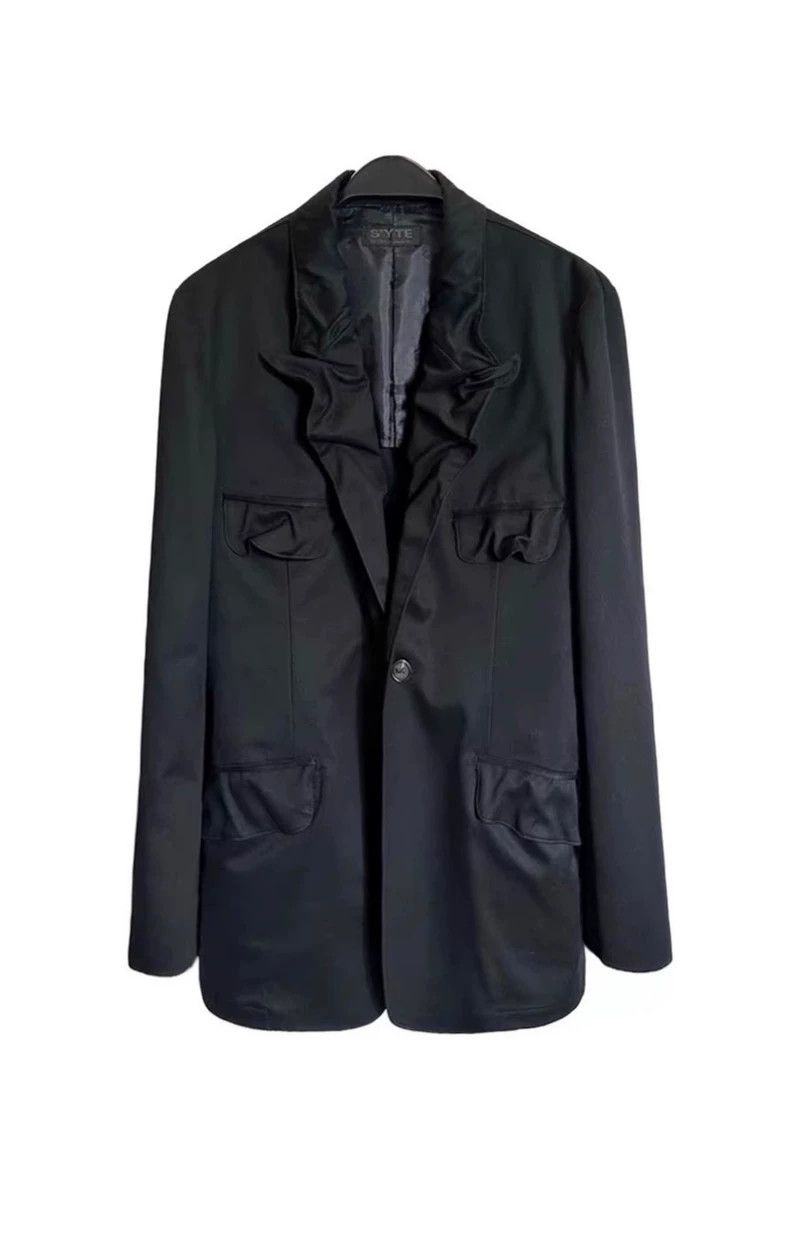 Yohji Yamamoto Yohji Yamamoto S'yte Pleated Military Blazer Size US M / EU 48-50 / 2 - 1 Thumbnail