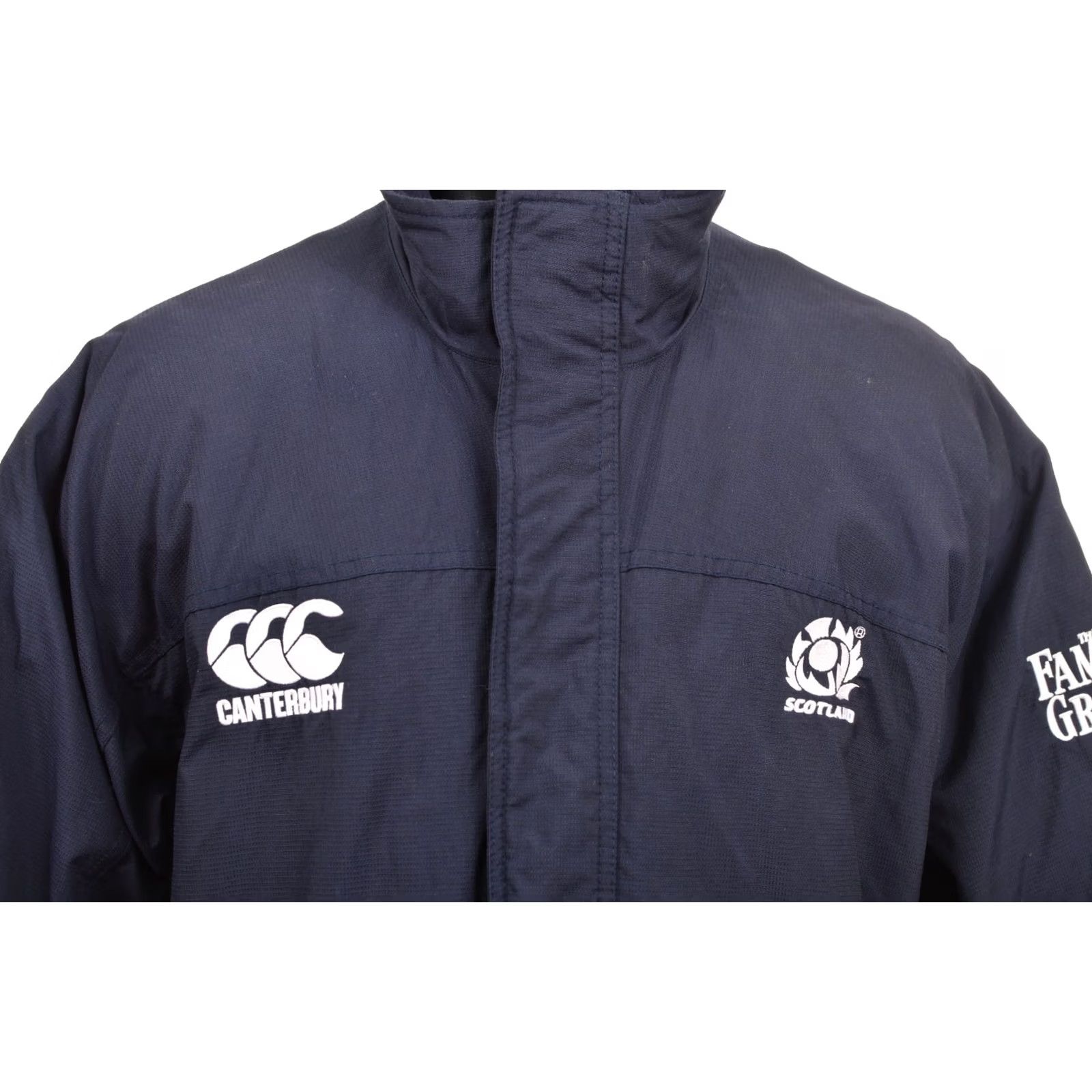 Vintage Canterbury Scoltand The Famous Grouse Vintage Rugby Jacket CL012 Jacket L Blue Men Size US L / EU 52-54 / 3 - 2 Thumbnail