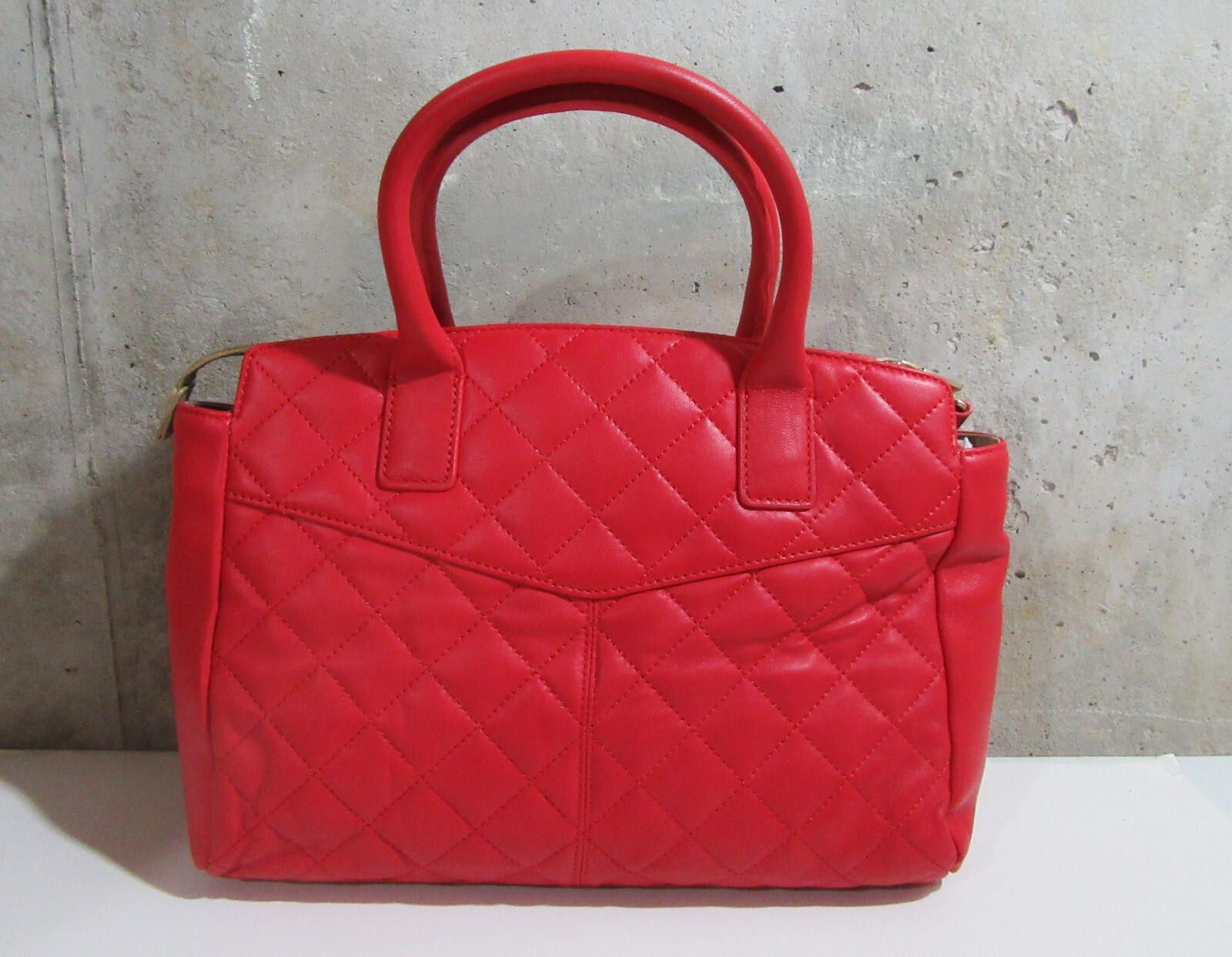 DKNY DKNY Gansevoort Quilted Lamb Nappa Leather Purse Satchel Size ONE SIZE - 4 Thumbnail