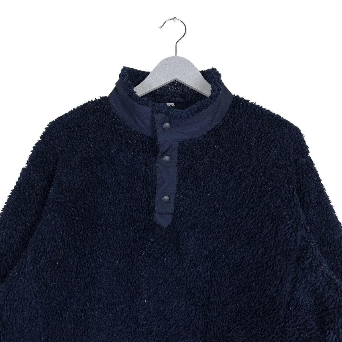 White Mountaineering 🔥 WHITE MOUNTAINEERING UNIQLO ANORAK BOA FLEECE Size US L / EU 52-54 / 3 - 3 Thumbnail