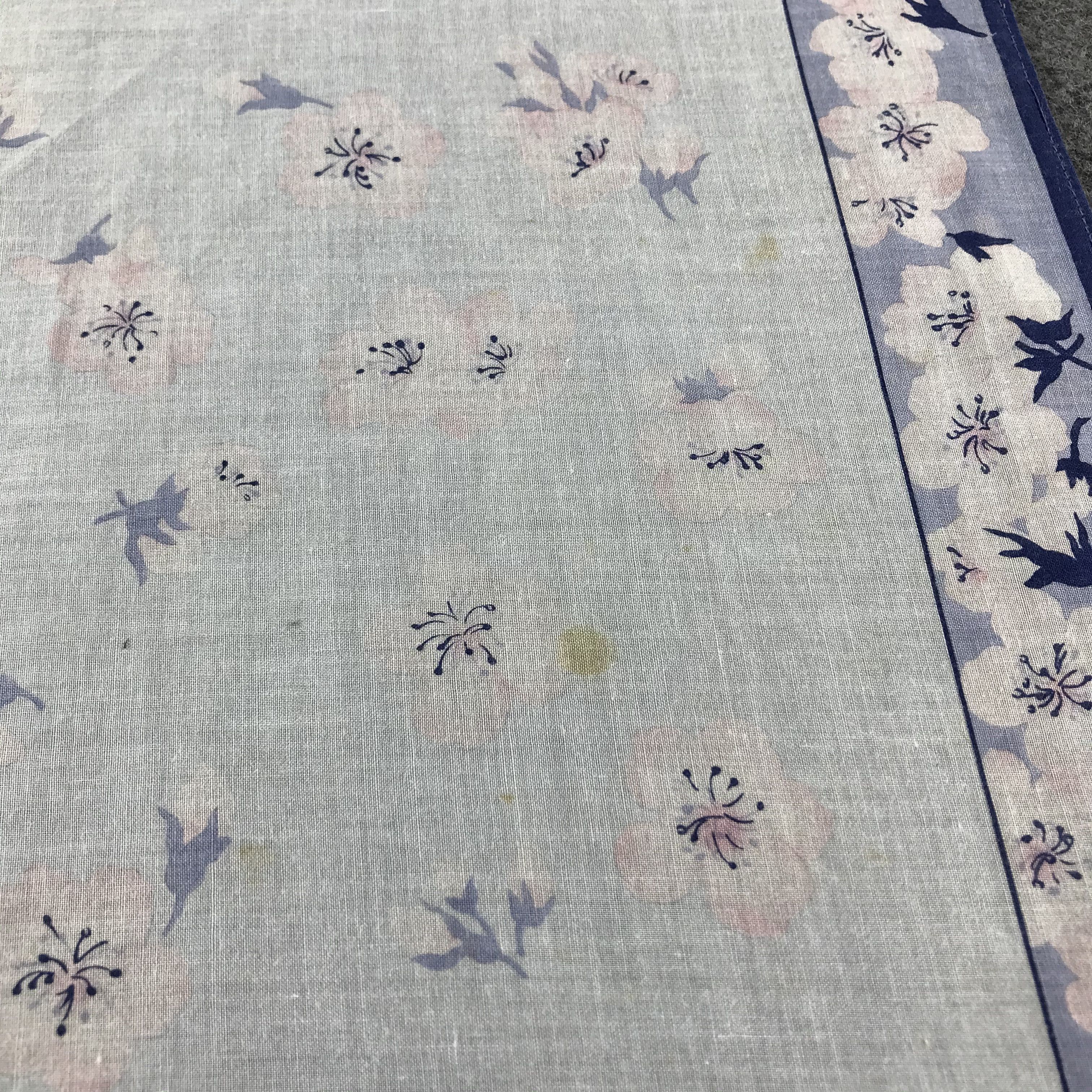 Hanae Mori × Vintage Hanae Mori Handkerchief Neckerchief Bandana H231 Size ONE SIZE - 6 Thumbnail