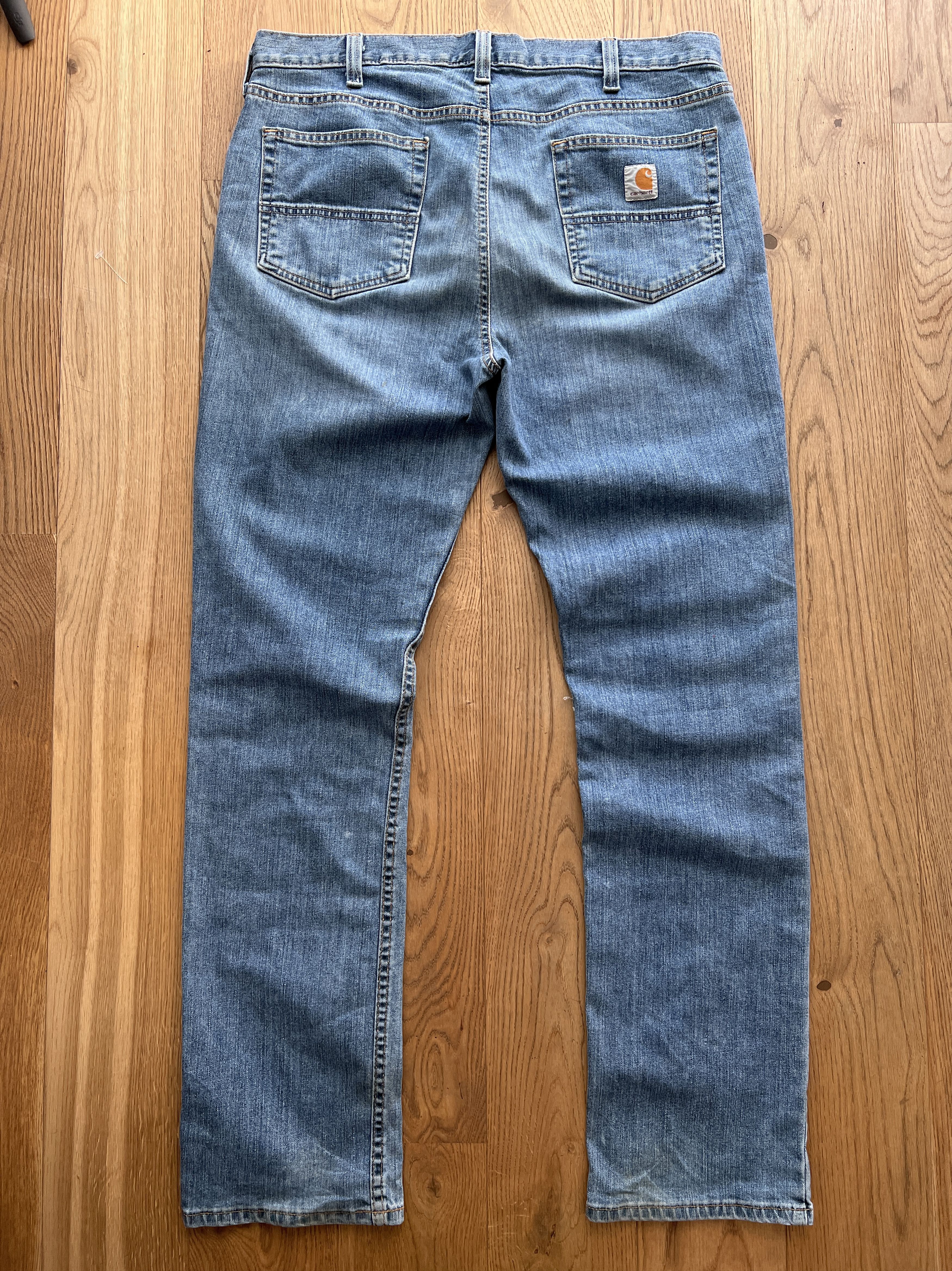 Carhartt Carhartt workwear vintage 2000s Rugged Flex retro denim jean Size US 36 / EU 52 - 2 Thumbnail