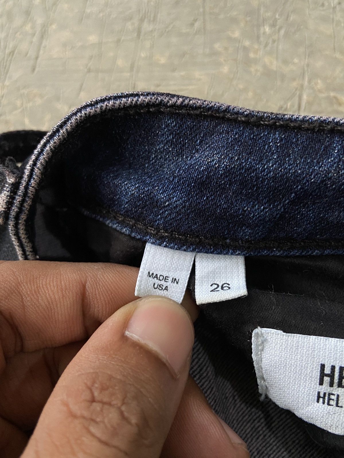Helmut Lang ❤️‍🔥RARE❤️‍🔥 FW14 Helmut Lang - Biker Cargo Skinny Jeans Pants Size 26" / US 2 / IT 38 - 8 Thumbnail