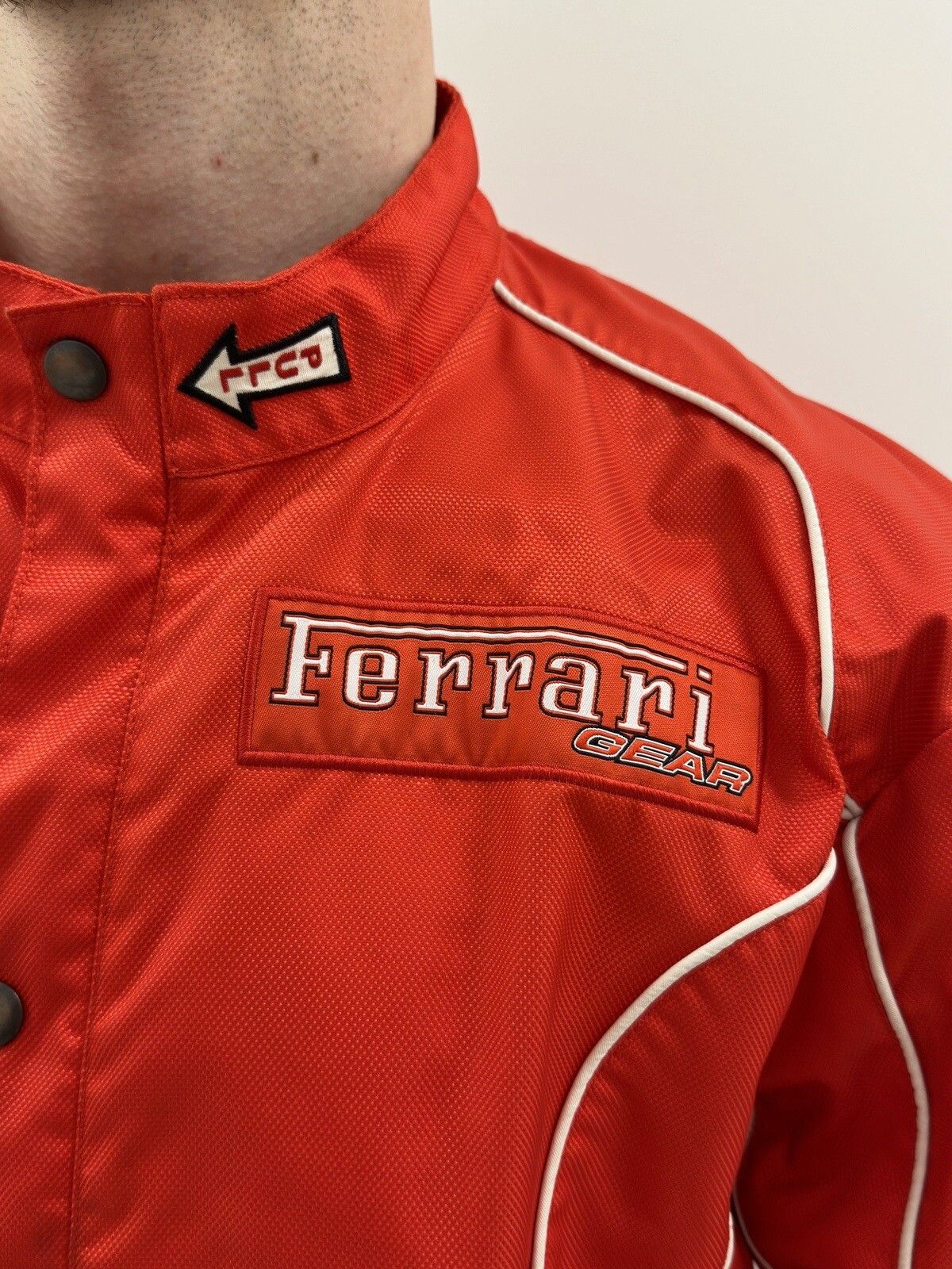 Ferrari VINTAGE 2000s Y2K FERRARI RACE DAY JACKET MENS F1 FORMULA 1 Size US L / EU 52-54 / 3 - 5 Thumbnail