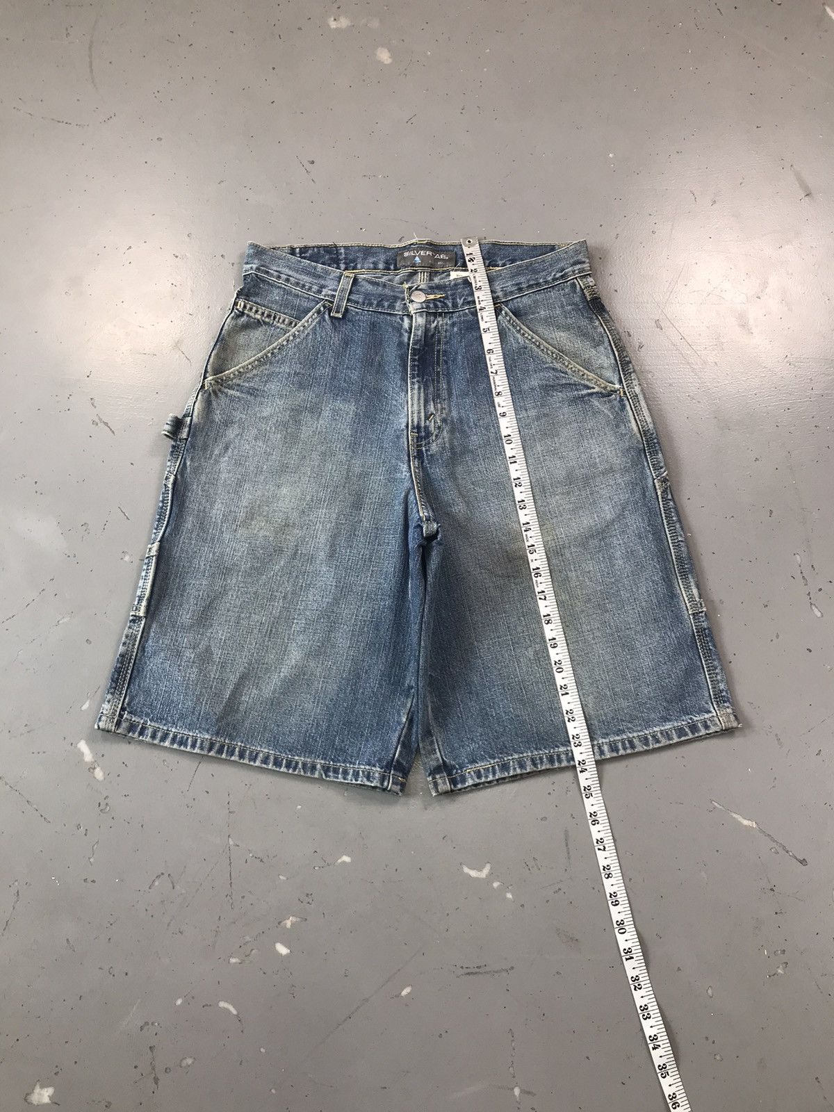 Levi's Vintage Levi’s Strauss & co silver tab carpenter denim short Size US 32 / EU 48 - 5 Thumbnail