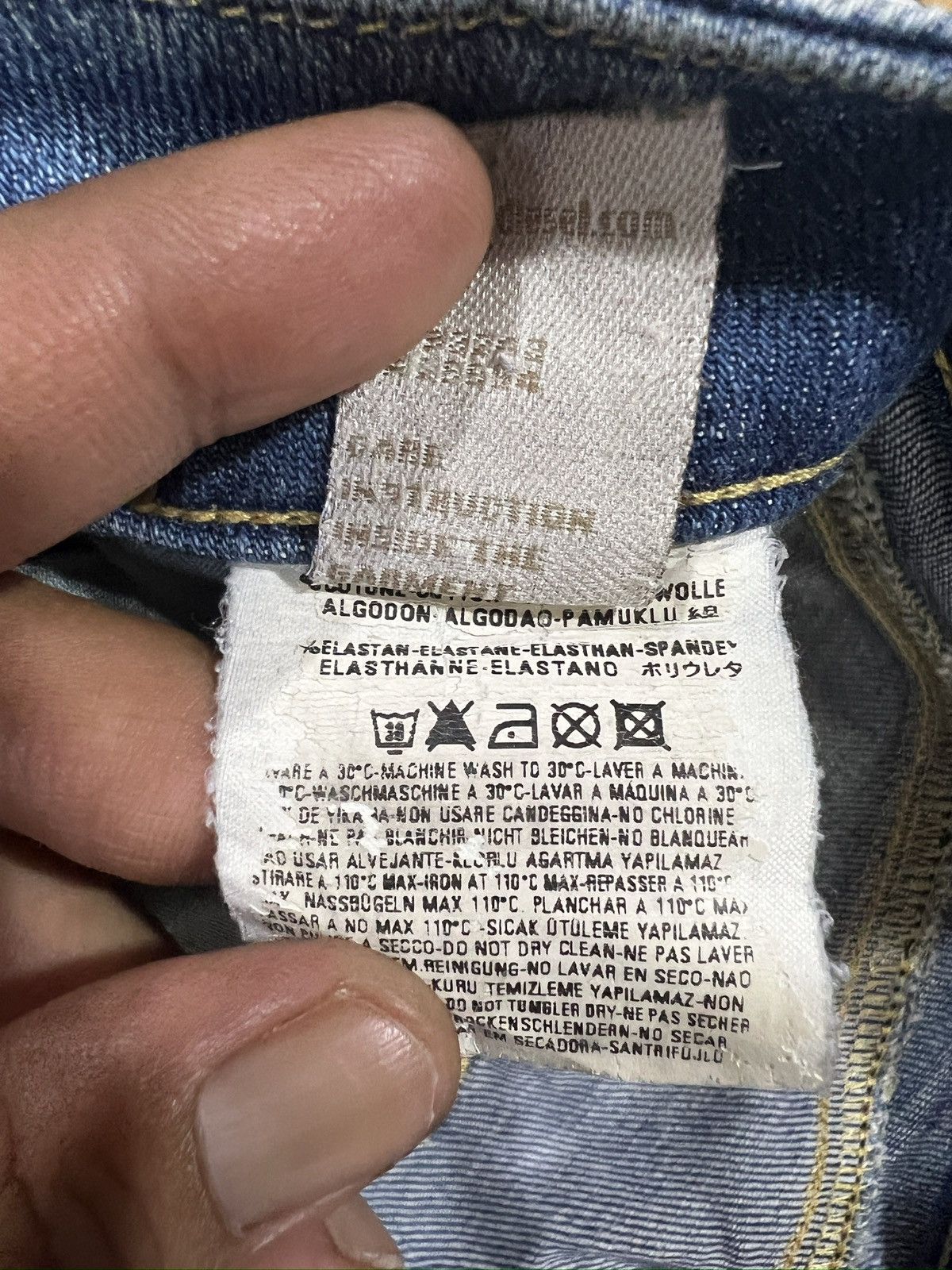 Diesel 🔥Diesel Clush Stretch Denim Size 29" - 18 Thumbnail