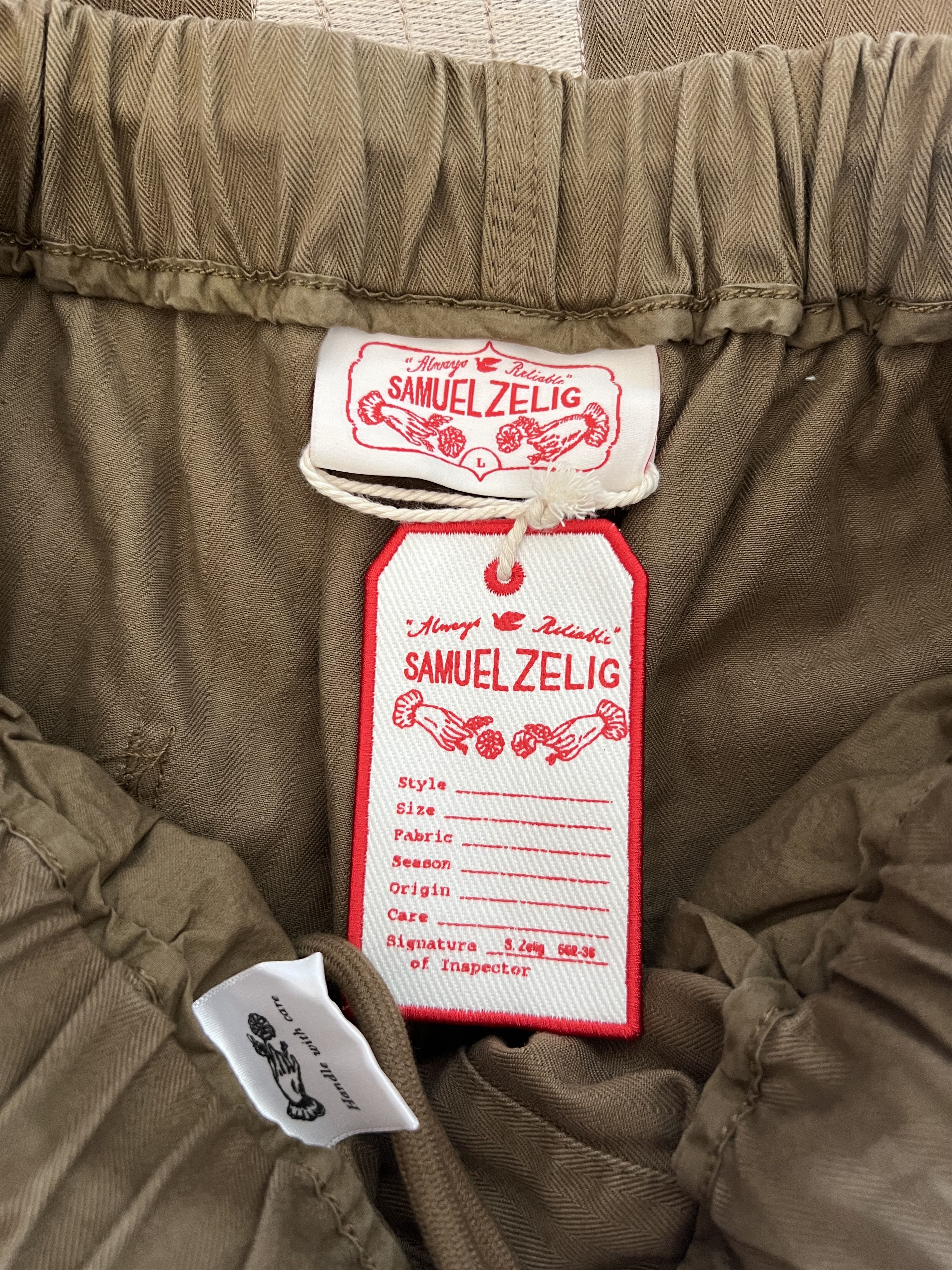 Samuel Zelig Samuel Zelig Antique Pants in Olive Brown Size US 34 / EU 50 - 9 Thumbnail