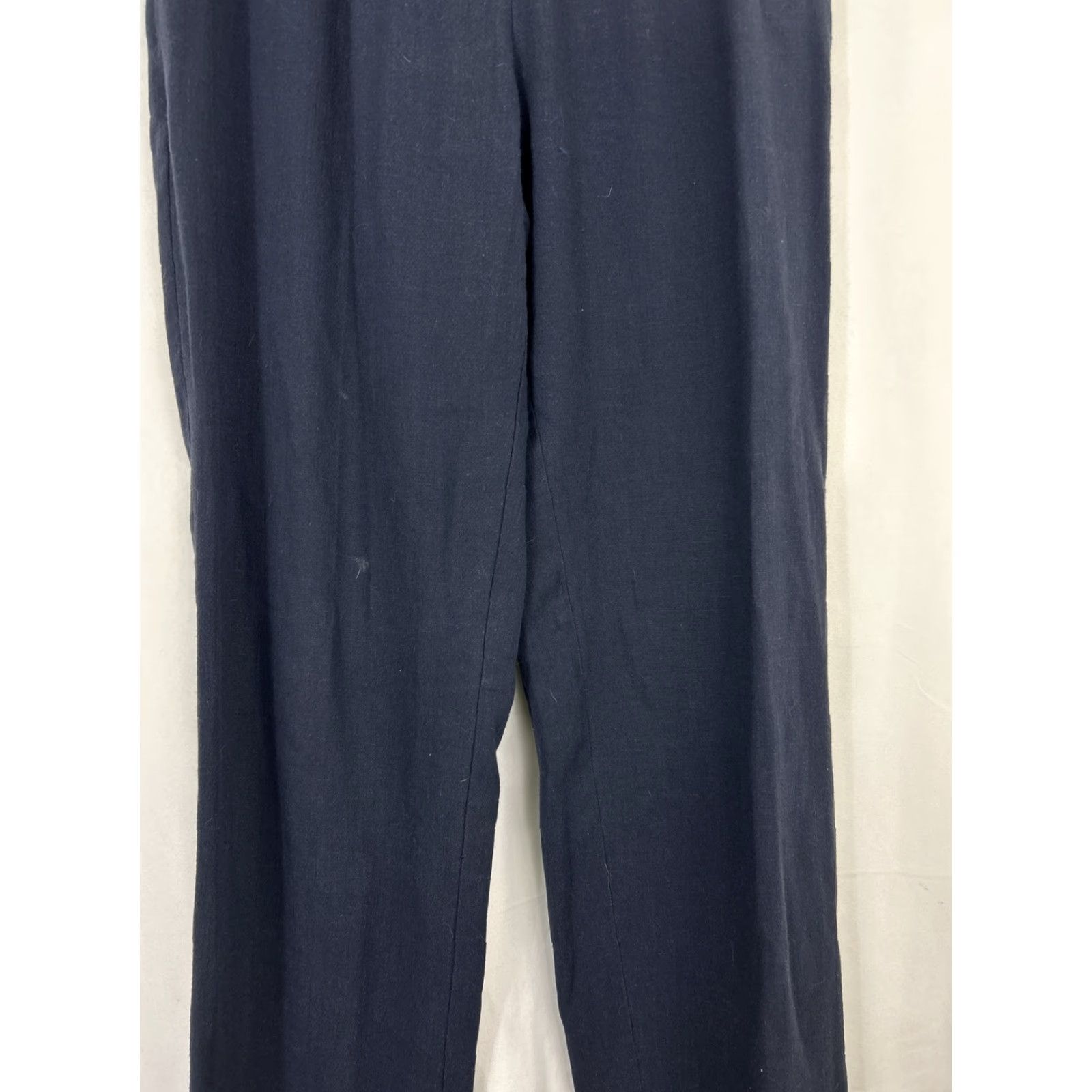 Vintage VINTAGE Sammi Of Melbourne Pants Womens 14 Blue Linen Blend 80s Ladies 32x37 90s? Size 36" / US 14 / IT 50 - 3 Thumbnail
