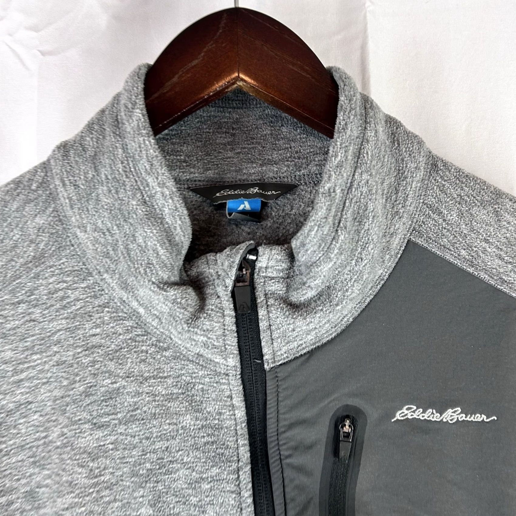 Eddie Bauer Eddie Bauer Mens Pullover Sweater Polyester Gray Large First Ascent 1/4 Zip Size US L / EU 52-54 / 3 - 3 Thumbnail