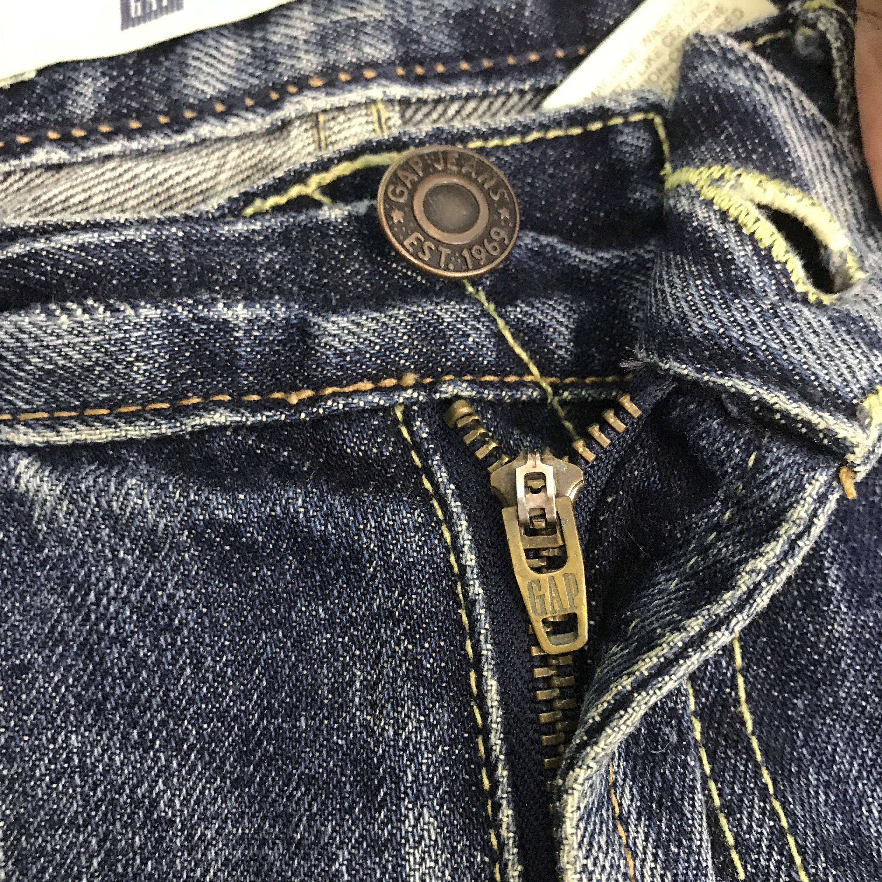Japanese Brand Bootcut style Gap distressed denim jeans pants Size US 32 / EU 48 - 12 Thumbnail