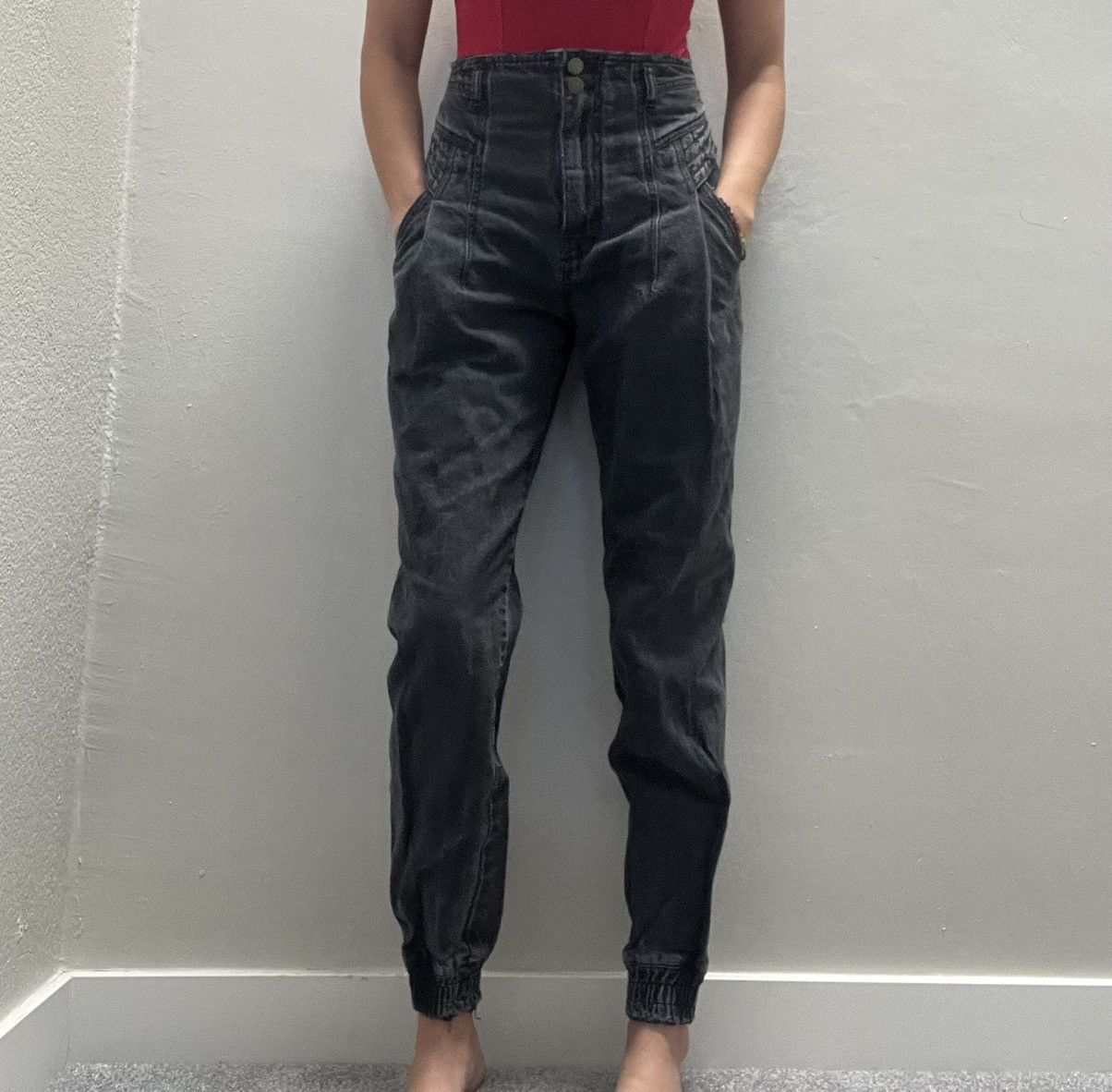 Retrofete High Waisted Retrfête Denim Jeans Size 26" / US 2 / IT 38 - 8 Thumbnail