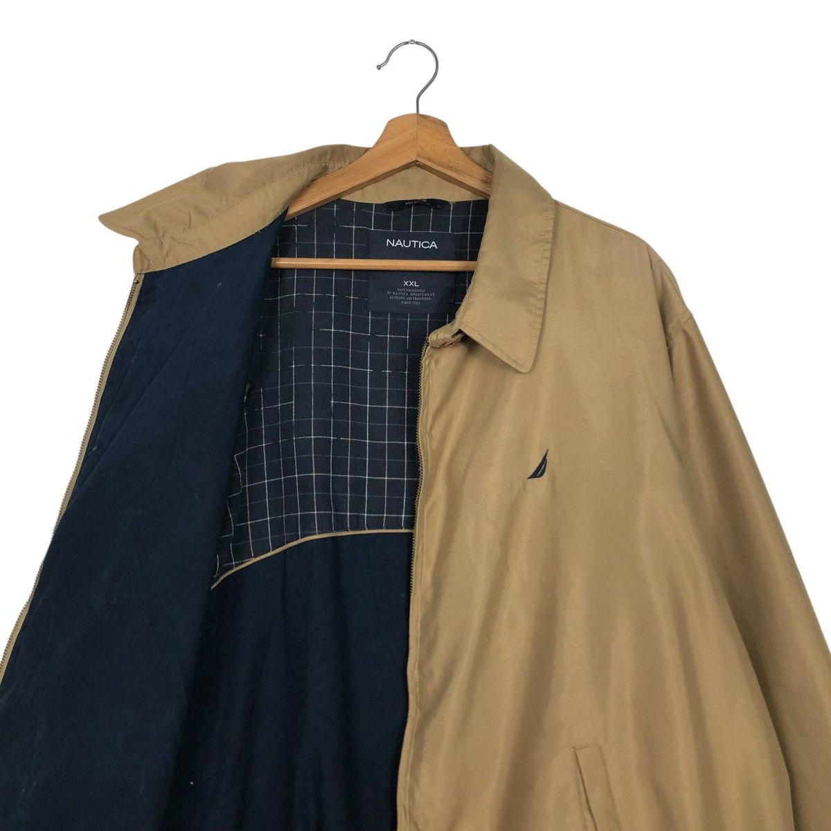 Japanese Brand 🔥VINTAGE BOMBER JACKET BLANKET STRIPED NAUTICA ISSEY MIYAKE Size US XXL / EU 58 / 5 - 14 Thumbnail