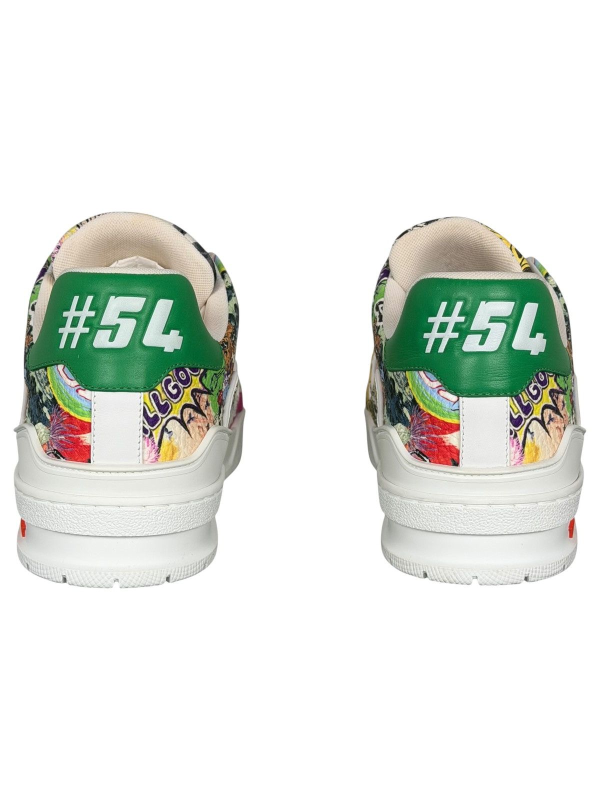 Louis Vuitton Louis Vuitton White Comic Trainers Size US 8 / EU 41 - 7 Thumbnail