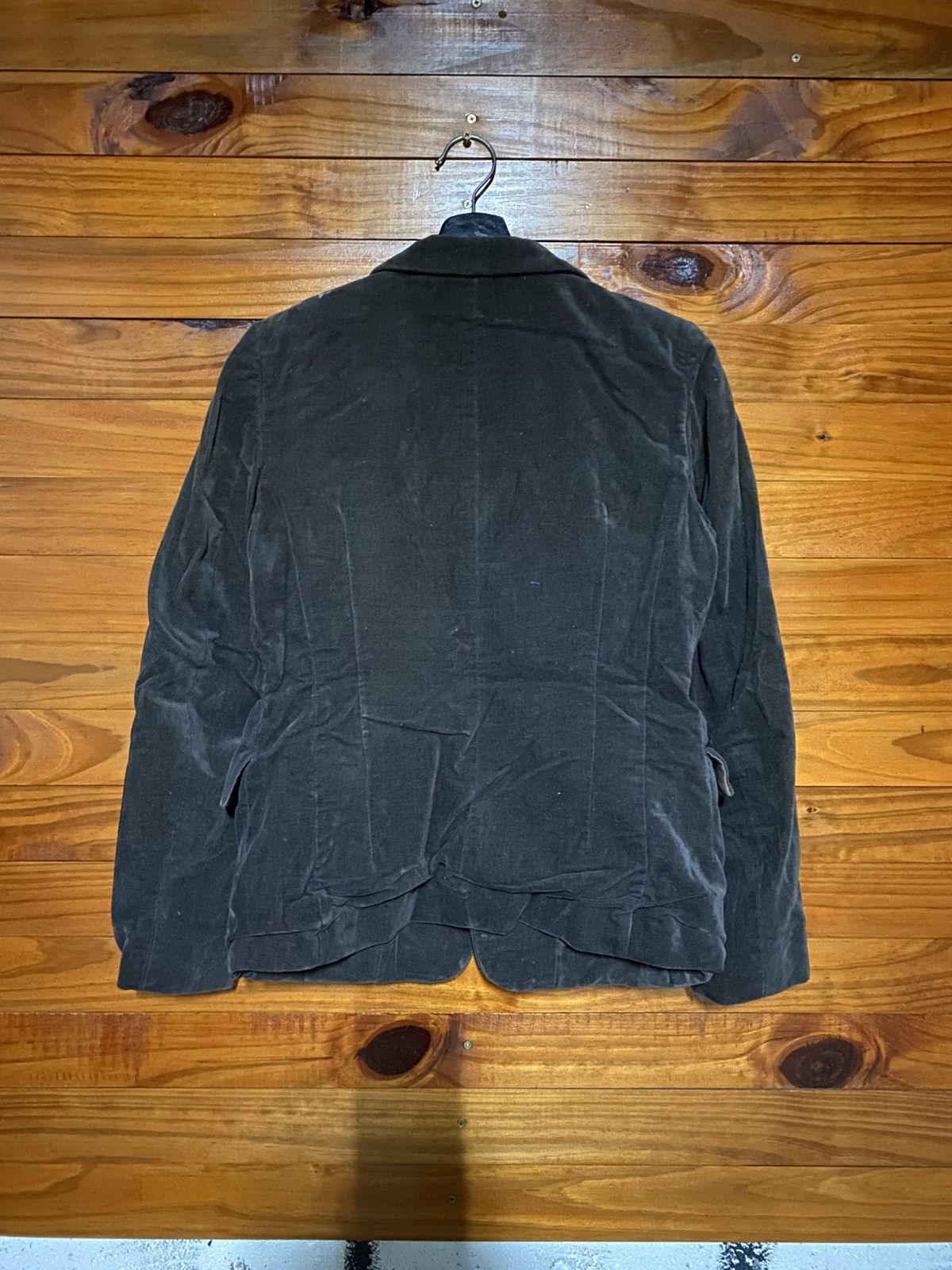 Zucca Vintage ZUCCa Brown Corduroy Blazer Japan Designer Outerwear Size S / US 4 / IT 40 - 11 Thumbnail