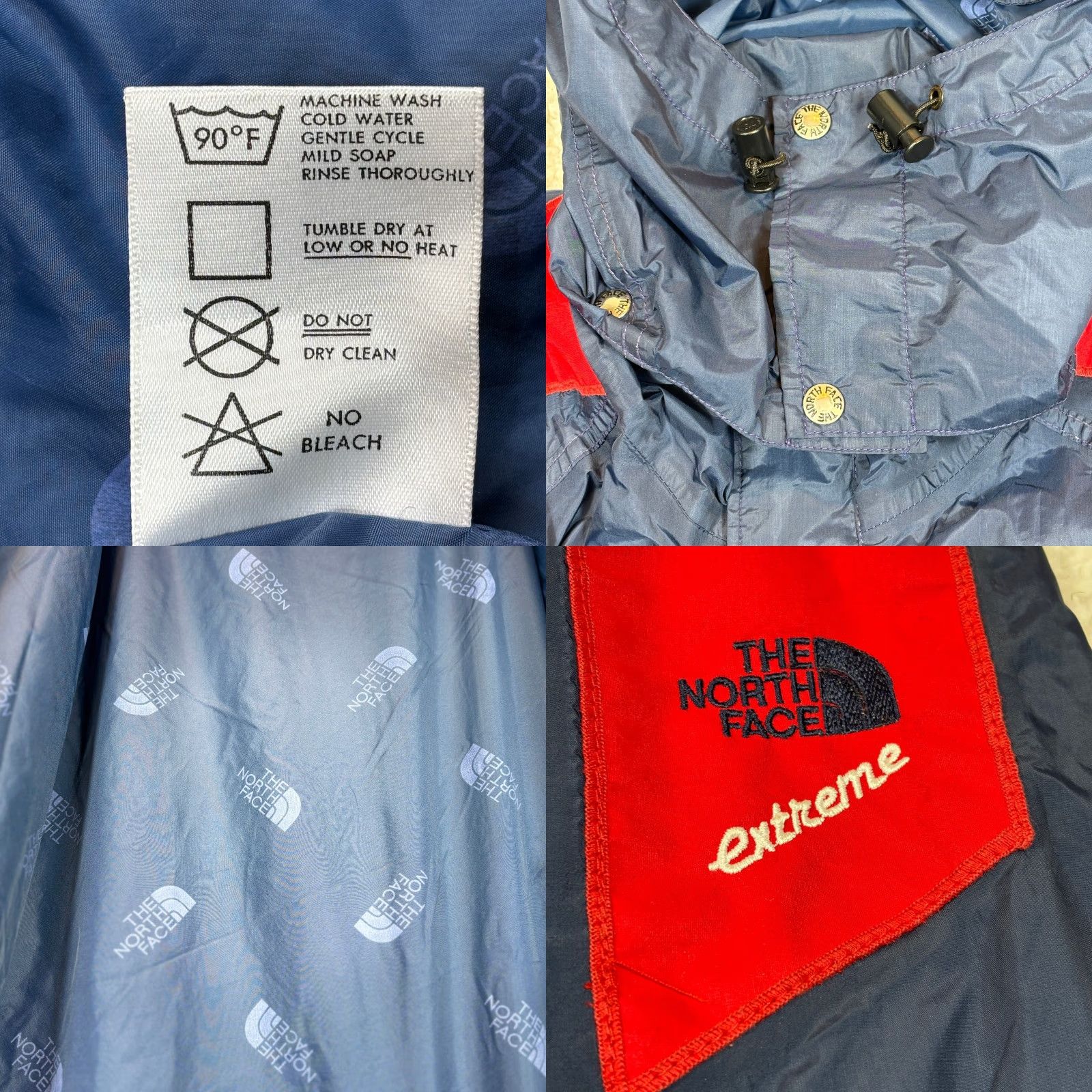The North Face VINTAGE The North Face Jacket XL Mens Blue Red Gore-Tex Nylon Made in USA Size US XL / EU 56 / 4 - 9 Thumbnail