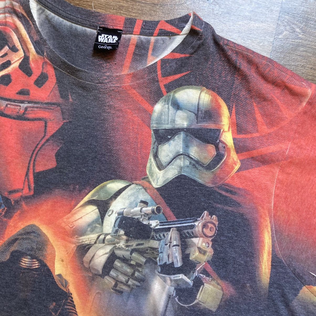 Star Wars Y2K Star Wars T-shirt all over print punk (Vetements style) Size US XXL / EU 58 / 5 - 3 Thumbnail