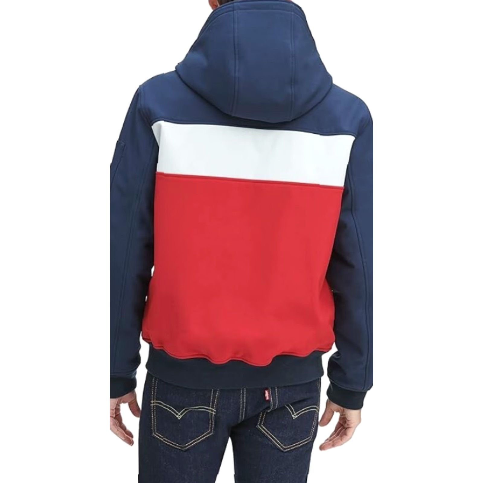 Tommy Hilfiger Tommy Hilfiger Men's Soft Shell Active Filled Bomber Jacket Sz 2X Tall Navy/Red Size US XXL / EU 58 / 5 - 5 Thumbnail