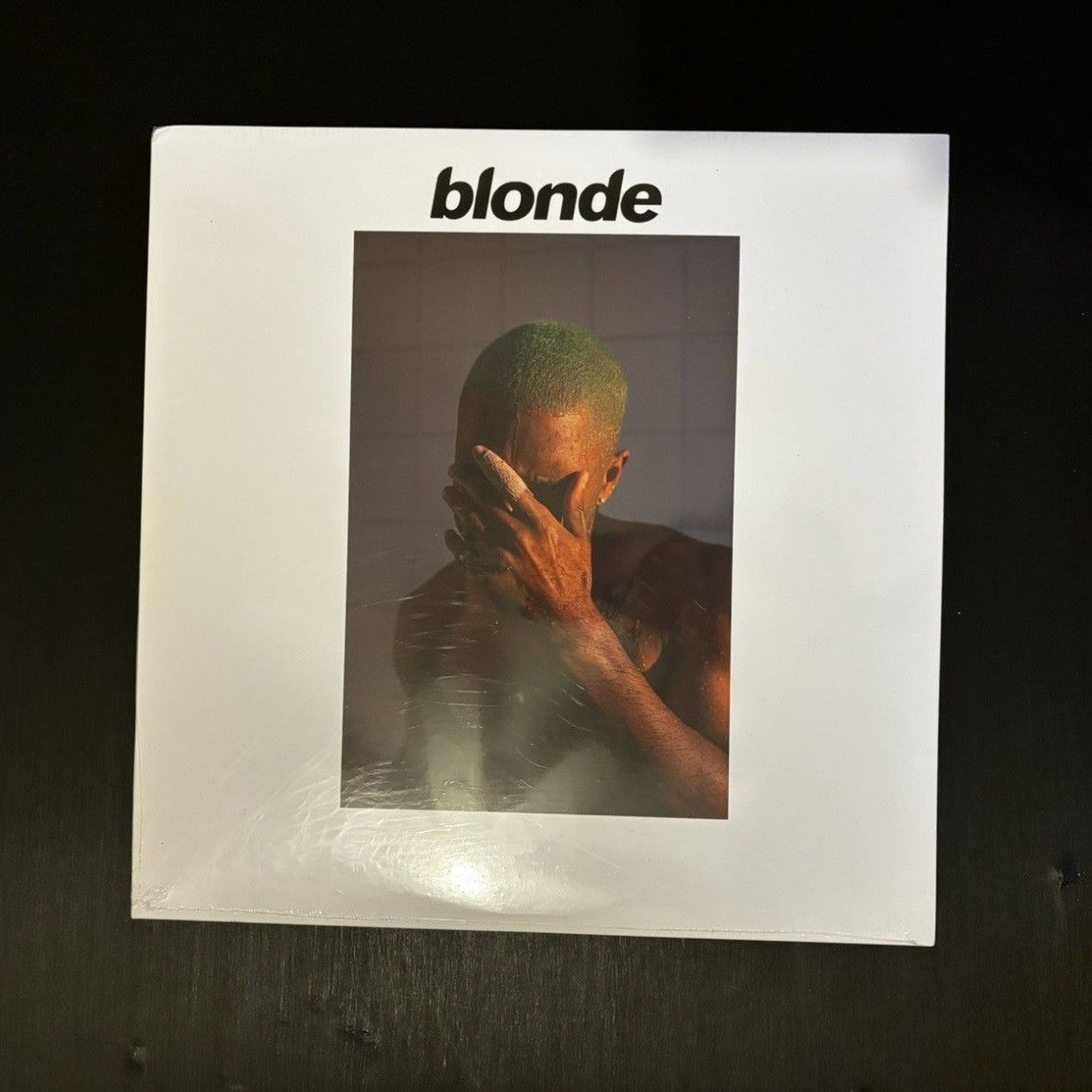 image of Frank Ocean Blonde Vinyl W/ Poster in White, Men's