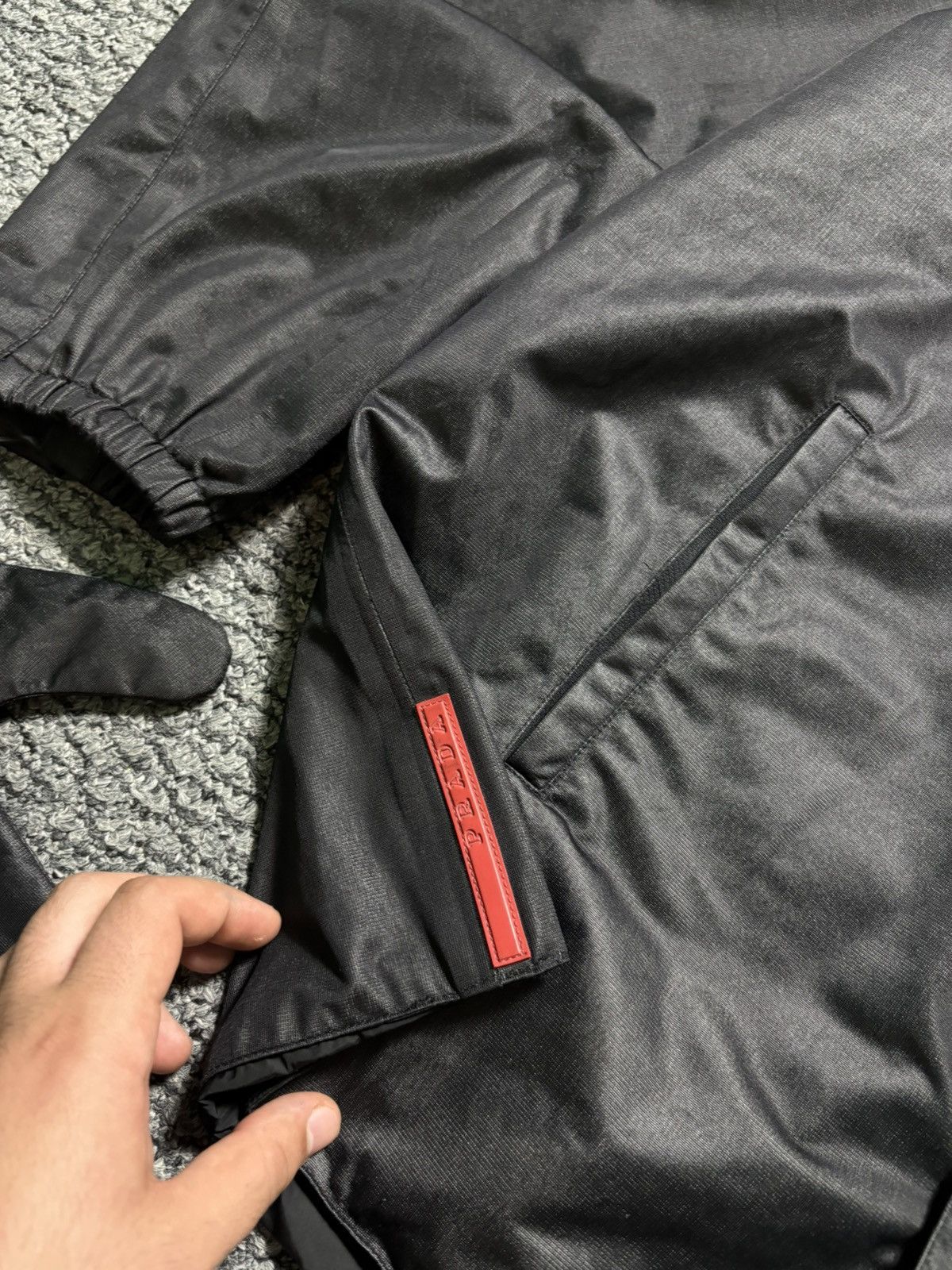 Prada Prada Sport AW99 Technical PTFE Gore-Tex Hidden Glove Jacket Size US M / EU 48-50 / 2 - 3 Thumbnail