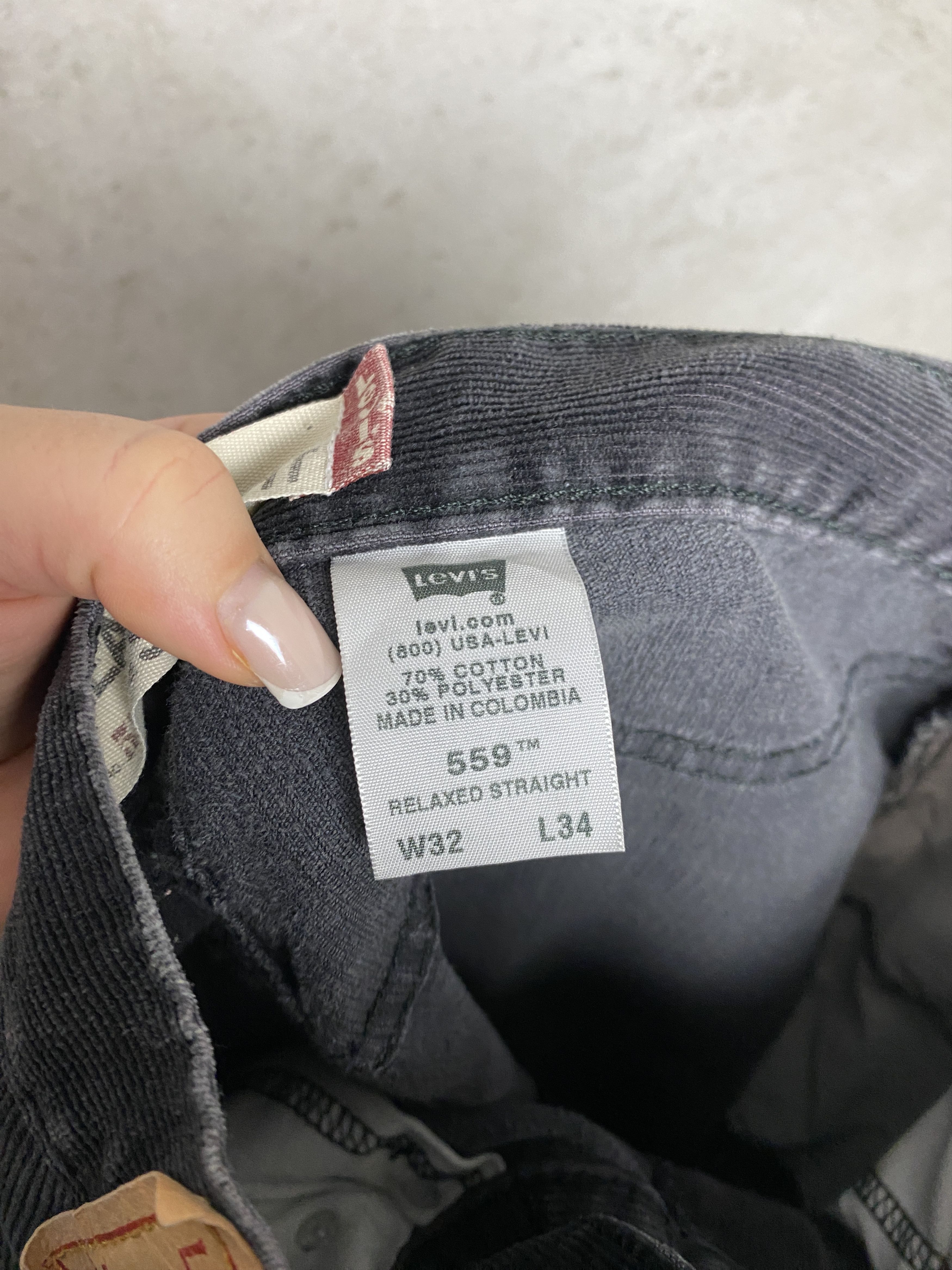 Levi's Levi's 559 vintage corduroy pants casual Size US 32 / EU 48 - 6 Thumbnail