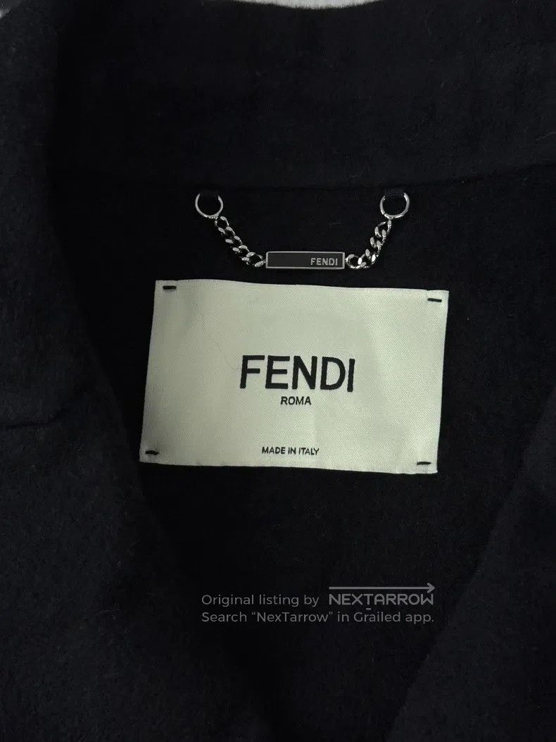 Fendi Fendi Black Mink Pocket Patch Fur Coat Size XS / US 0-2 / IT 36-38 - 4 Thumbnail