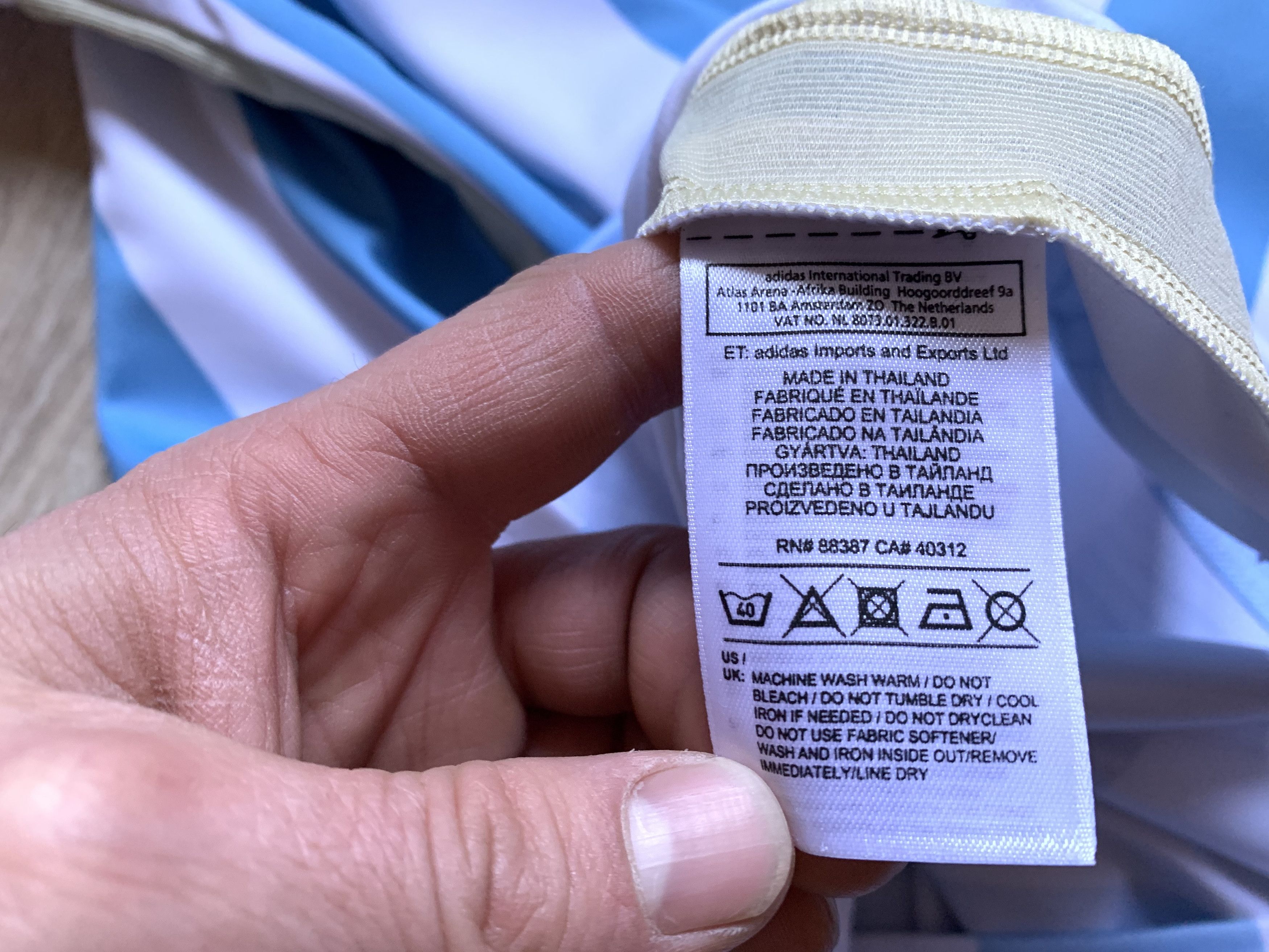 Adidas × Vintage Vintage Adidas Argentina Football Shirt 2013 Size US M / EU 48-50 / 2 - 10 Thumbnail