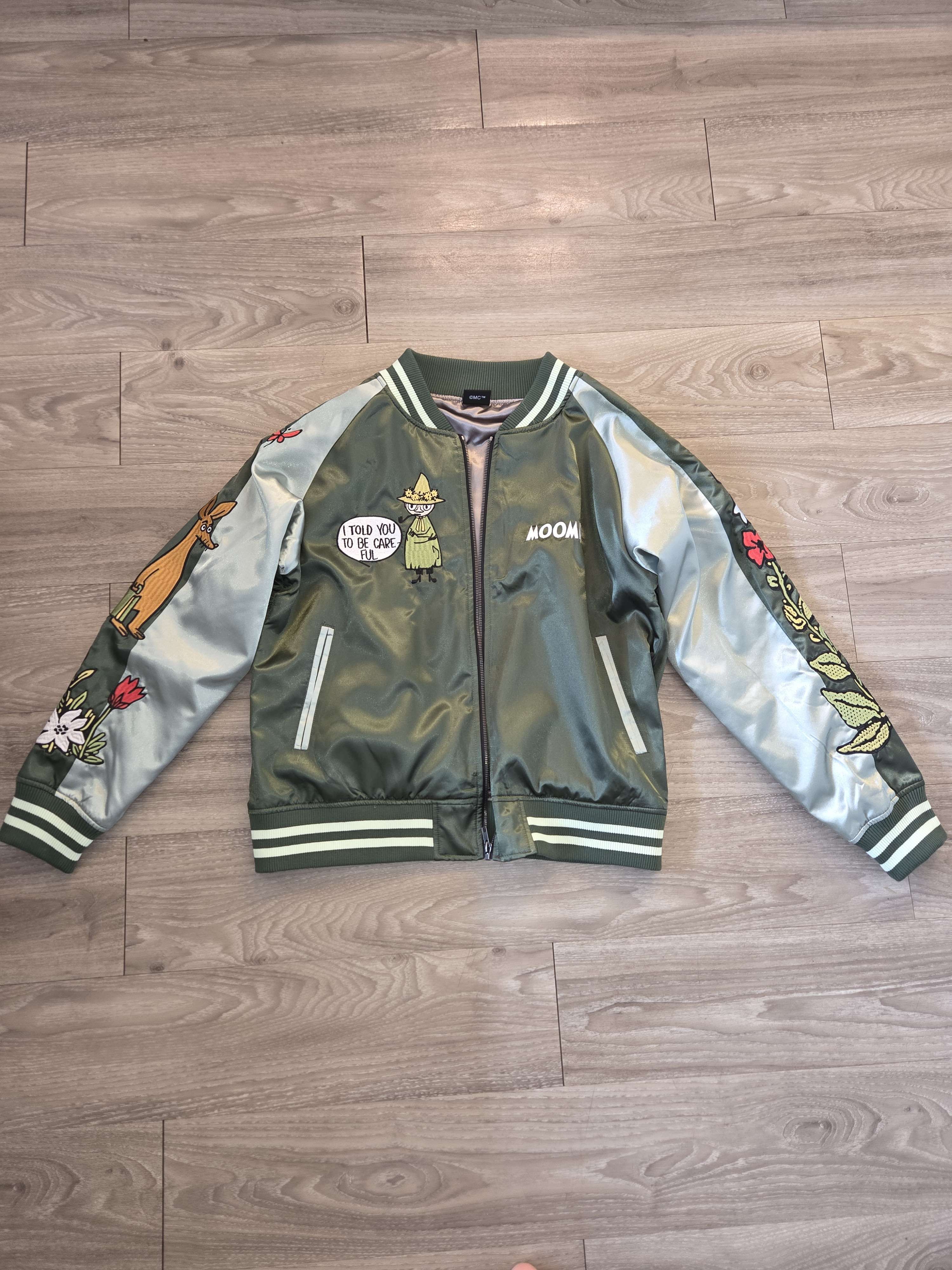 Other Sukajan Snufkin Bomber Jacket Unisex Adlut L Size Japan Size US M / EU 48-50 / 2 - 1 Thumbnail