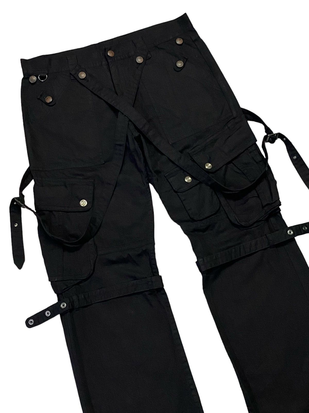 If Six Was Nine Japanese Brand “CHIL DEROC III” Bondage Pants Size US 32 / EU 48 - 19 Thumbnail