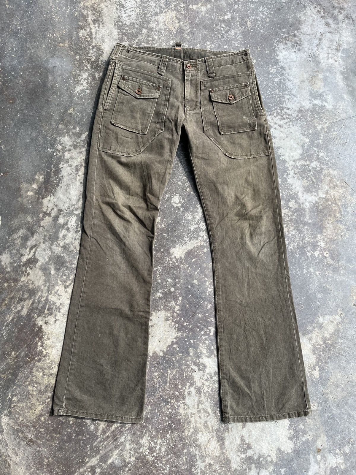 Edwin × Hysteric Glamour × If Six Was Nine Flare Bushpant Edwin 505 Khakis Pant Size US 34 / EU 50 - 3 Thumbnail
