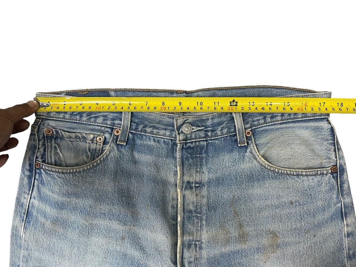 Levi's Vintage Levi’s 501 Jeans Faded Distressed Streetwear Size US 36 / EU 52 - 12 Thumbnail