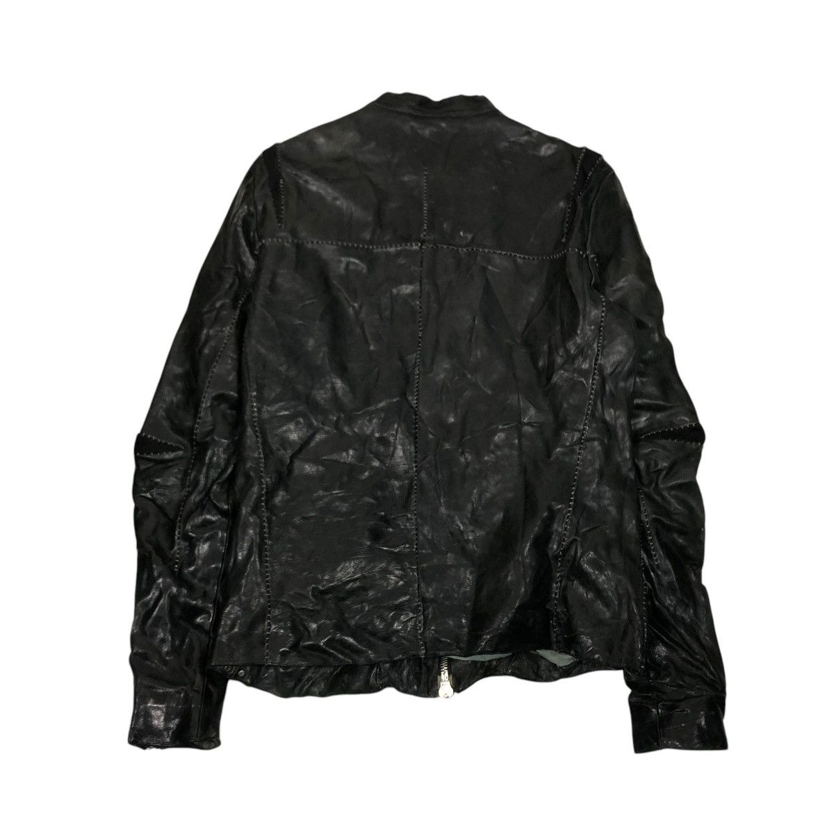 Incarnation 🔥VINTAGE GENUINE LEATHER BIKER JACKET INCARNATION Size US S / EU 44-46 / 1 - 2 Thumbnail