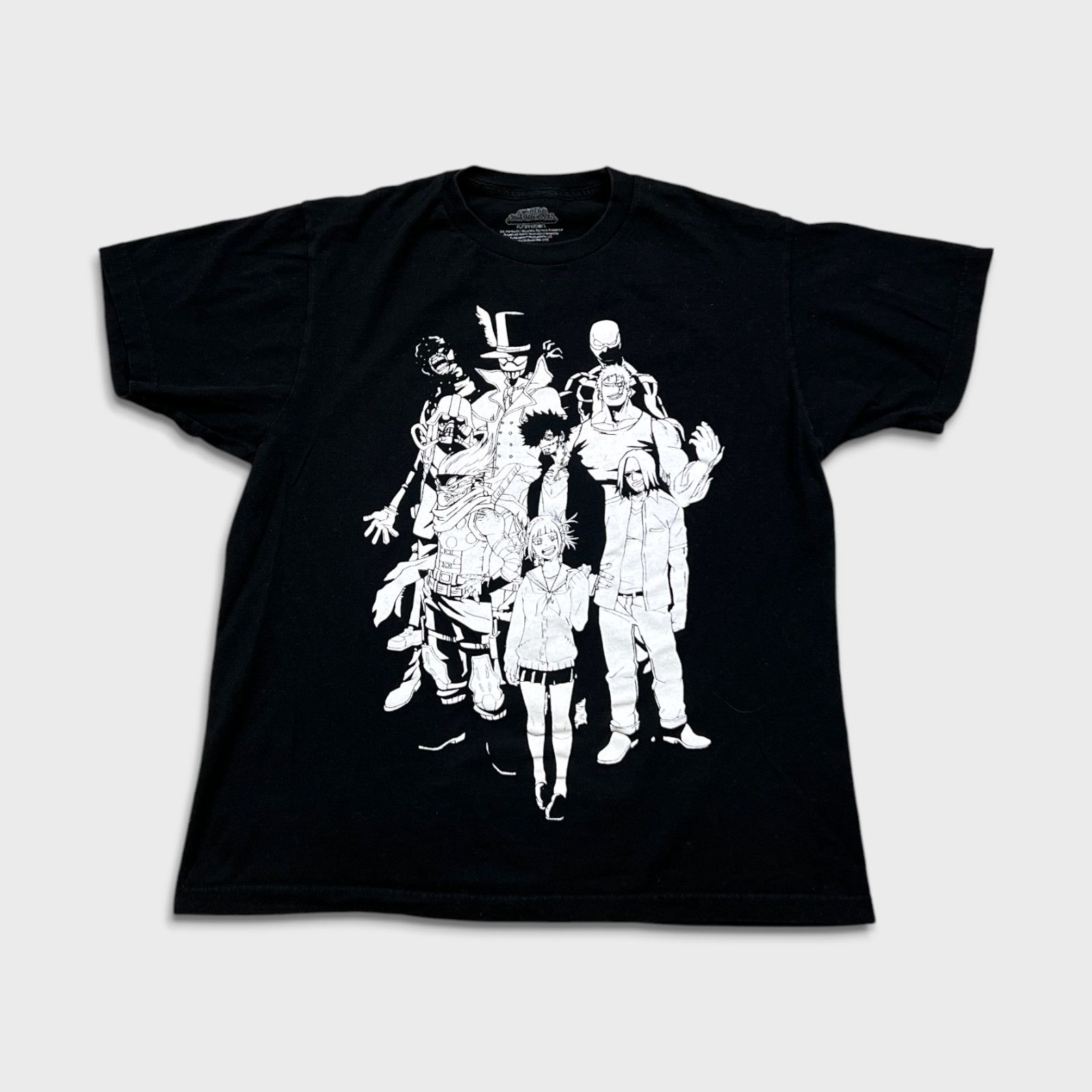 Anime × Vintage My Hero Academia T Shirt Short Sleeve Graphic Anime Tee Size US L / EU 52-54 / 3 - 1 Thumbnail
