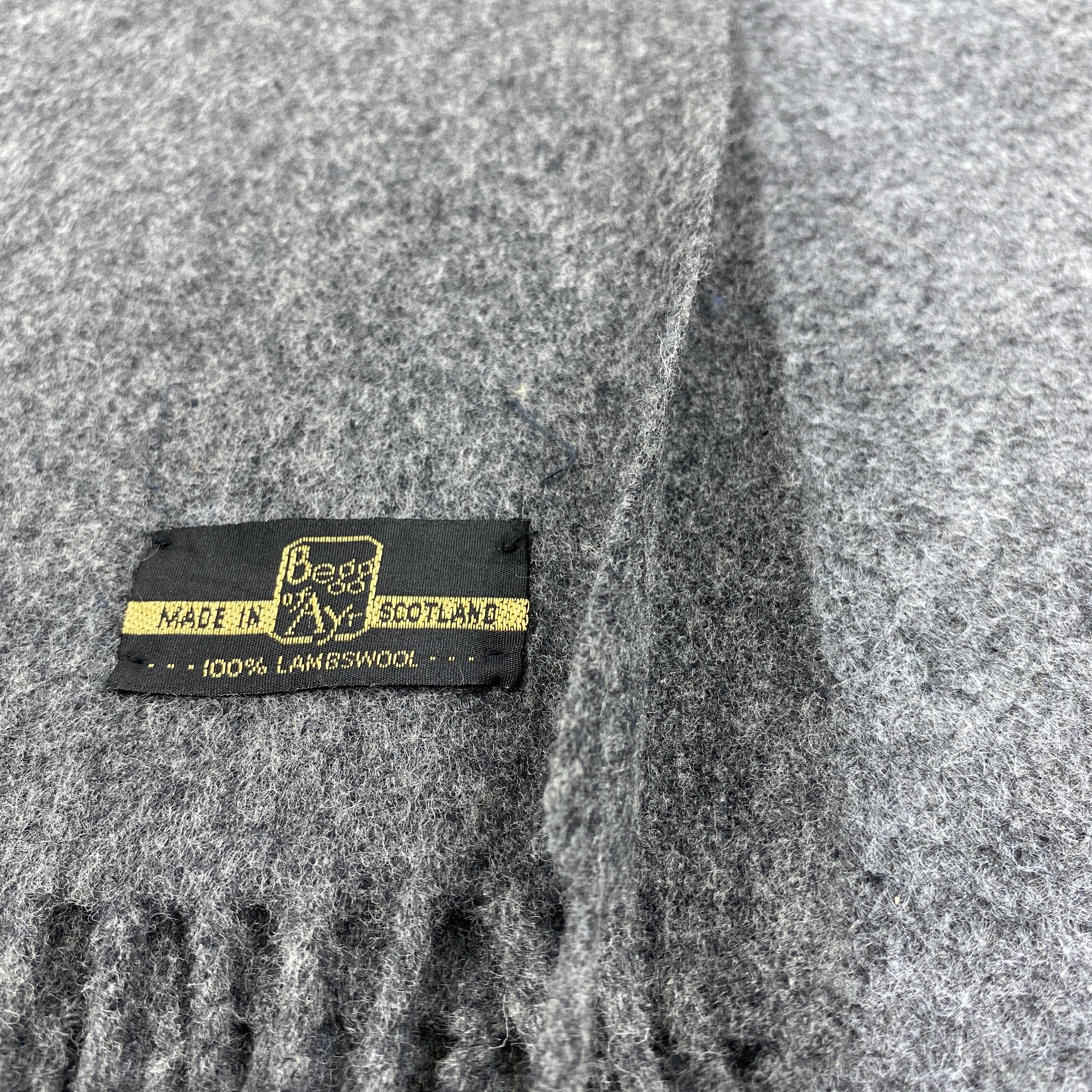 Begg x Co × Vintage Begg of Ayr Scarf # Muffler # Neckwear # D695 Size ONE SIZE - 4 Thumbnail