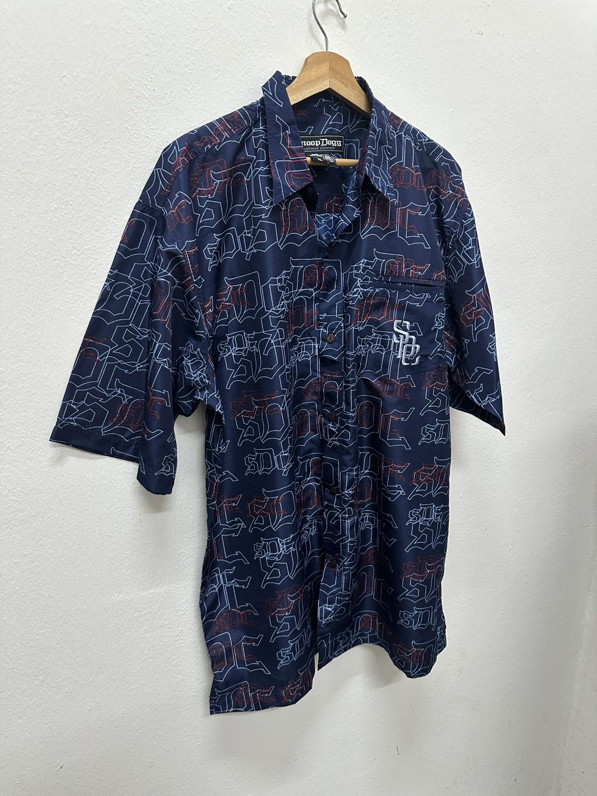 Snoop Dogg Vintage Snoop Dogg Neon OVP Button Up Size US XL / EU 56 / 4 - 9 Thumbnail