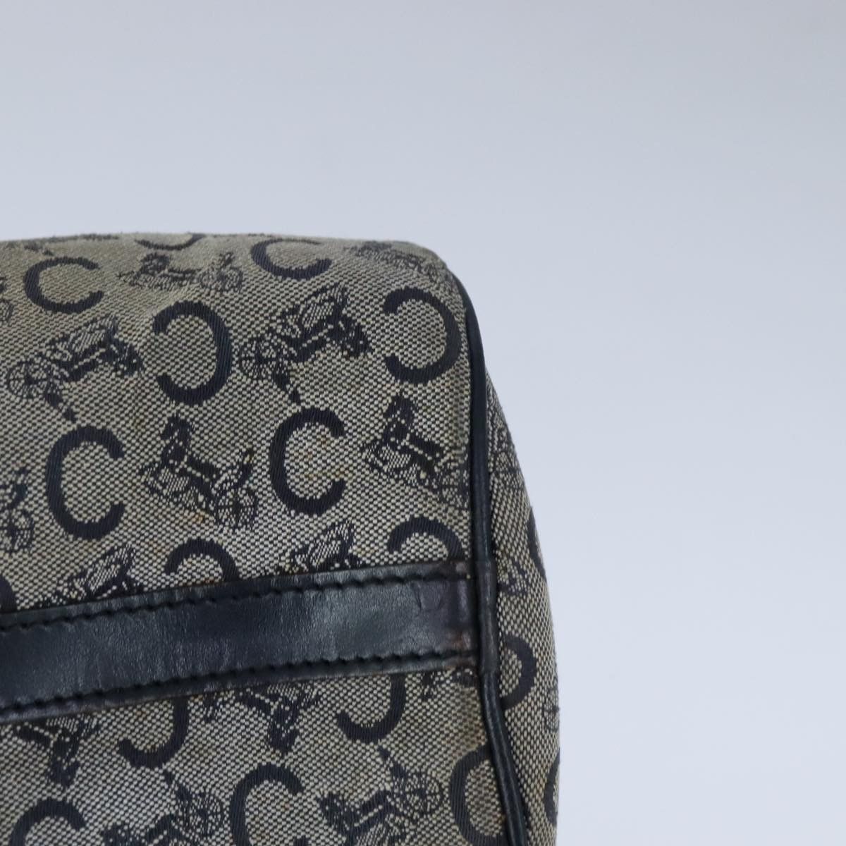 Celine CELINE C Macadam Canvas Hand Bag Navy Size ONE SIZE - 14 Thumbnail