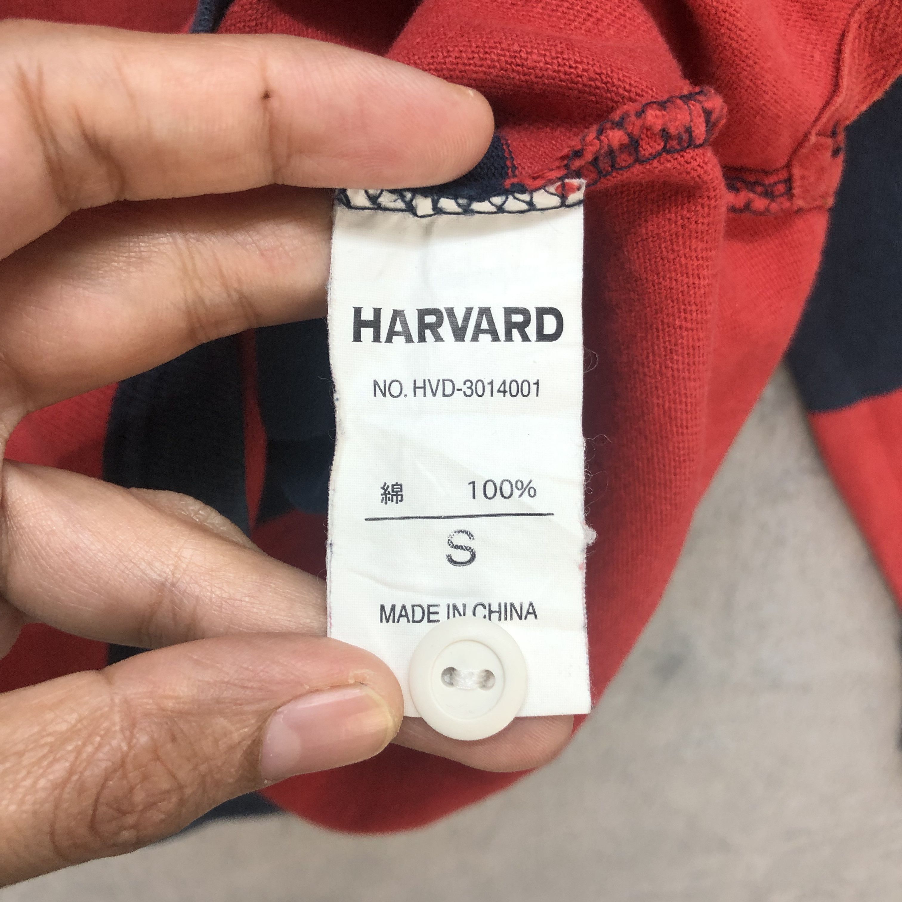 Vintage HAVARD BOSTON STRIPED POLO RUGBY #7415-144 Size US S / EU 44-46 / 1 - 8 Thumbnail