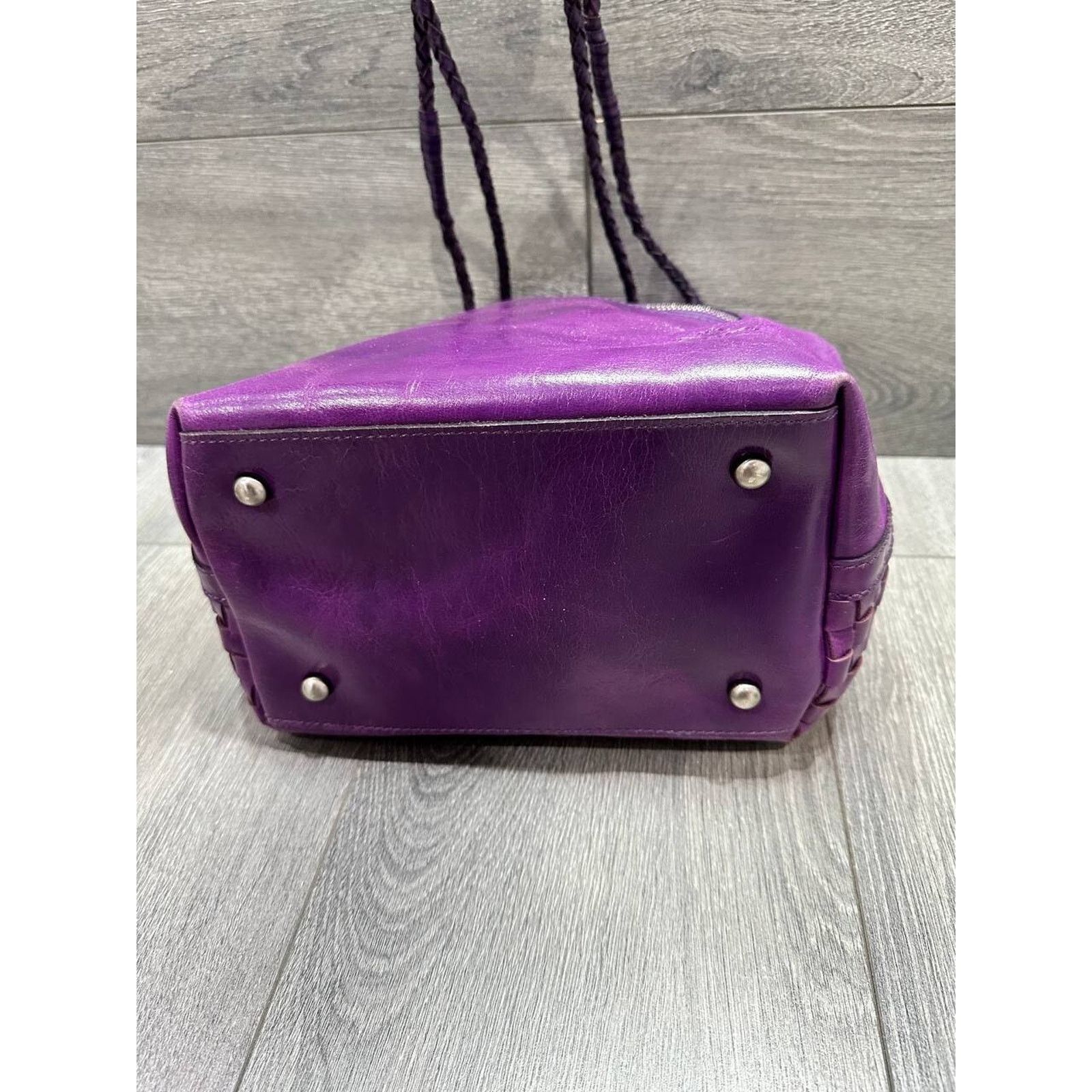 Patricia Nash Patricia Nash Discovery Bucket Bag Plum Jam shoulder B000584 Size ONE SIZE - 9 Thumbnail