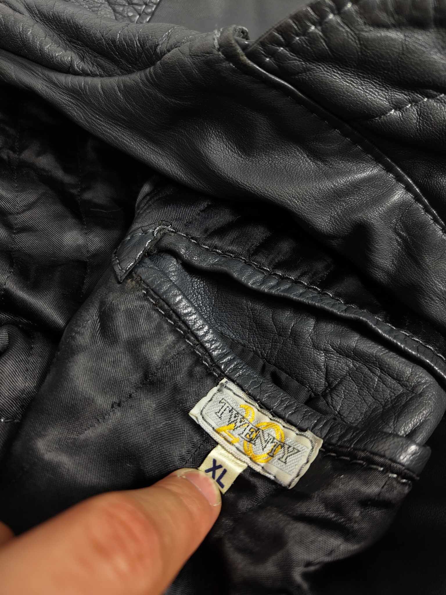 Marithe + Francois Girbaud 80s Vintage Marithé + François Girbaud Leather Bomber Jacket Size US XL / EU 56 / 4 - 6 Thumbnail
