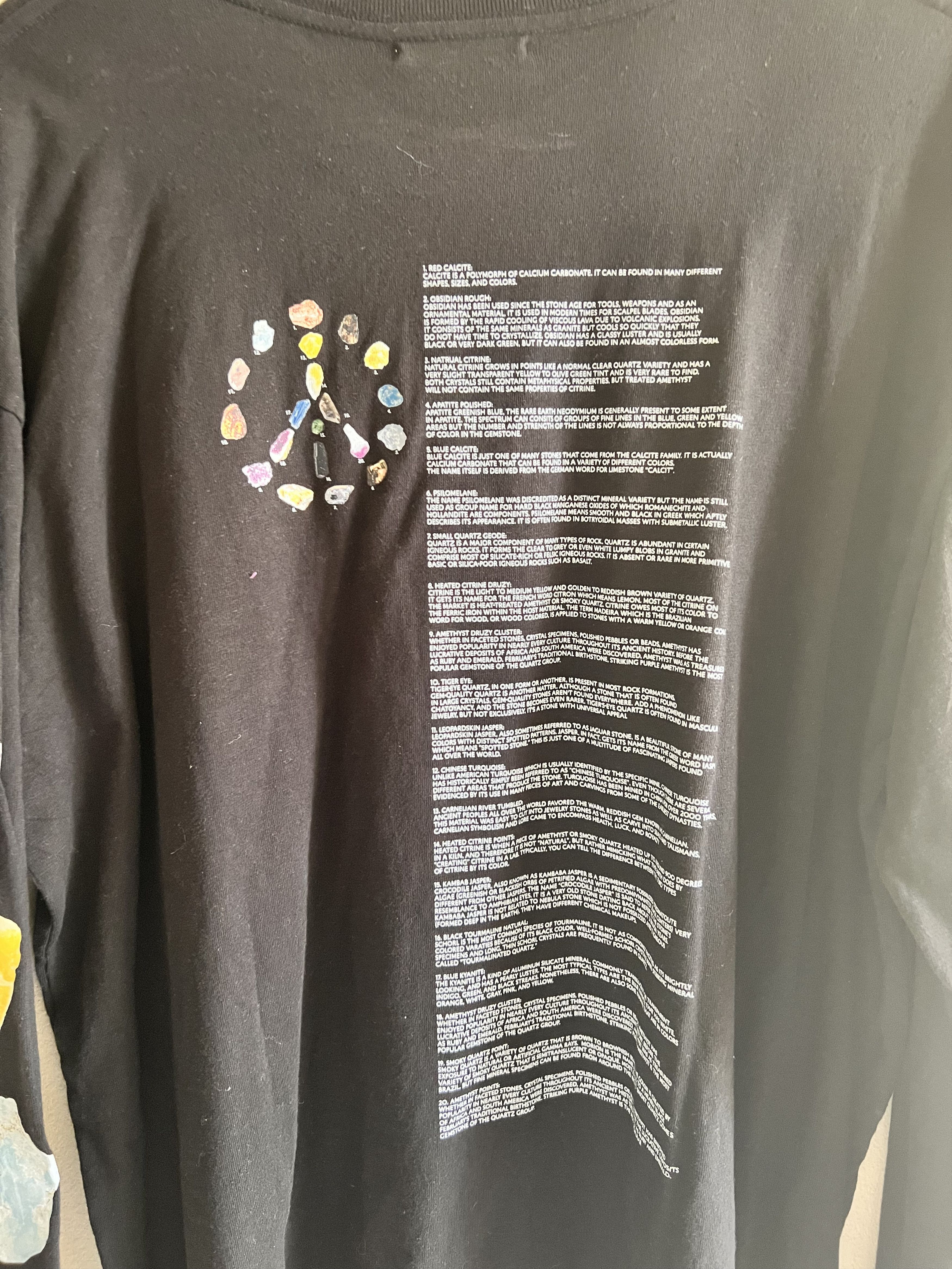 John Elliott John Elliott Men's US M Gem Show L/S University Tee Black Size US M / EU 48-50 / 2 - 8 Thumbnail