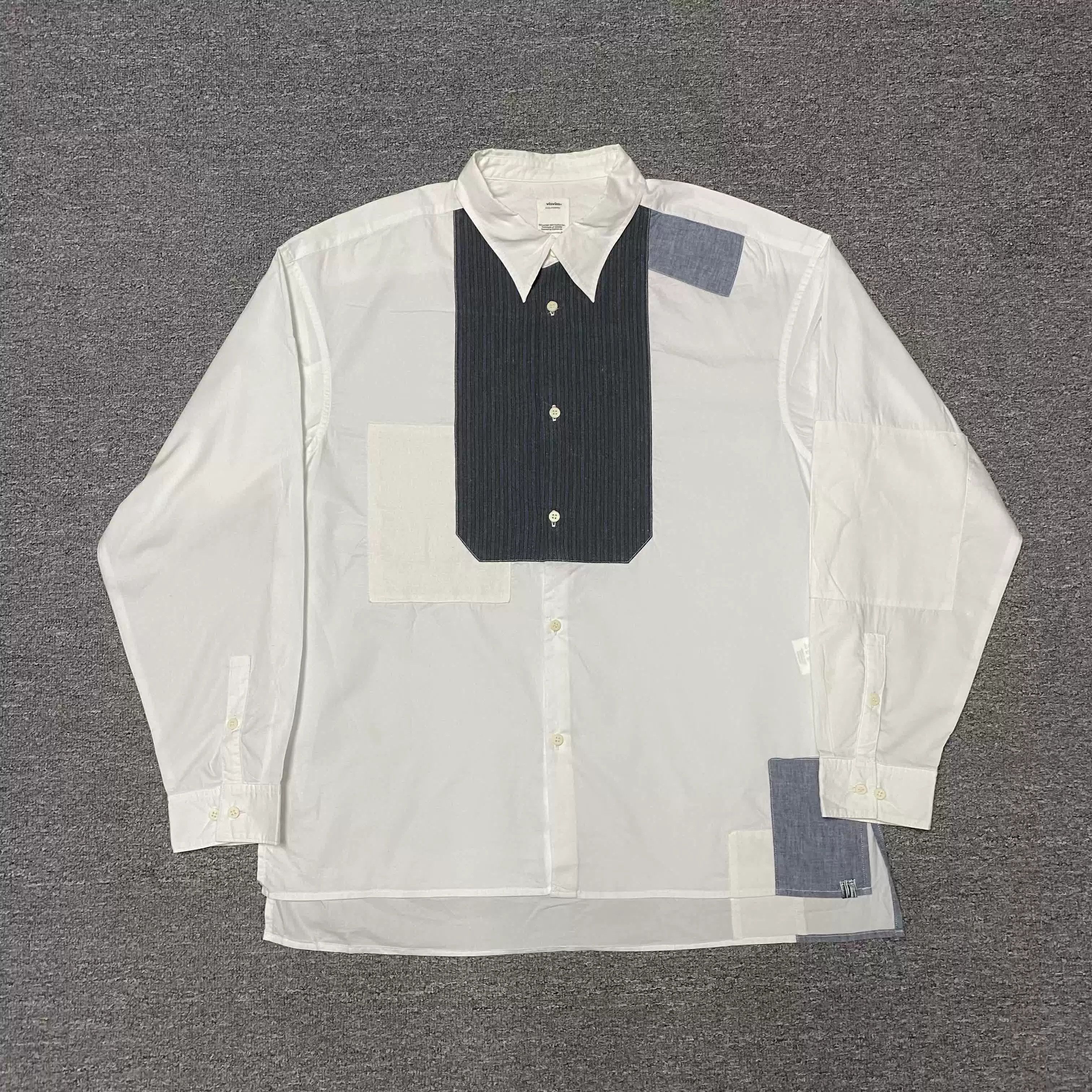 Visvim VISVIM 21SS Vintage Fabric Patchwork Shirt Size US L / EU 52-54 / 3 - 1 Thumbnail